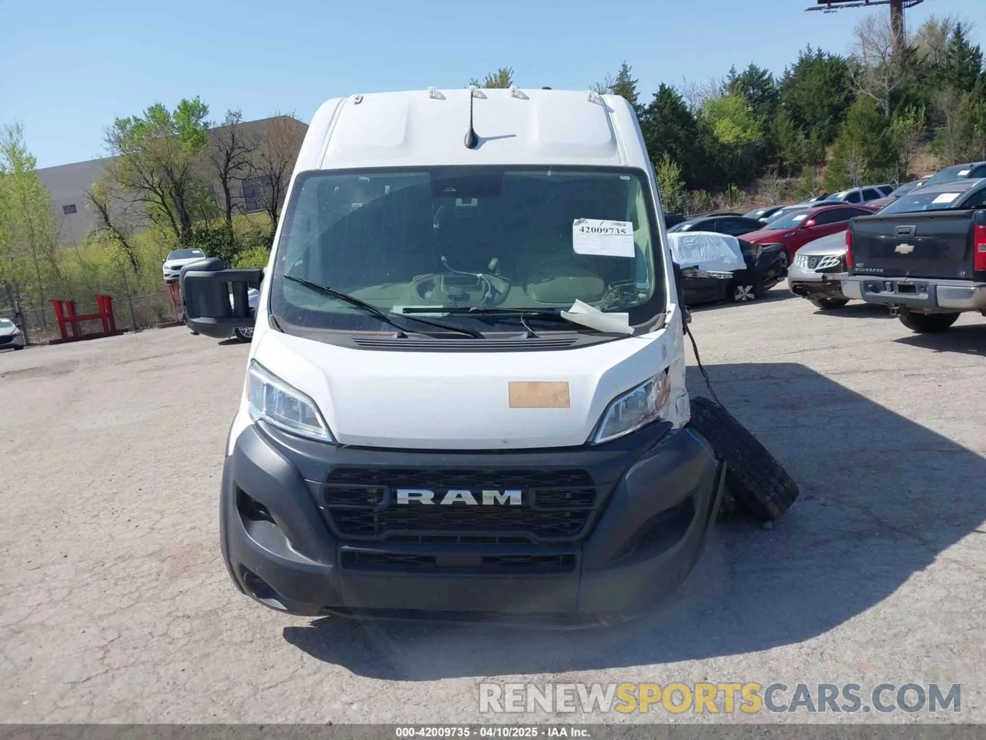 12 fotografías del automóvil dañado 3C6LRVDG3PE582496 RAM PROMASTER 2500 2023