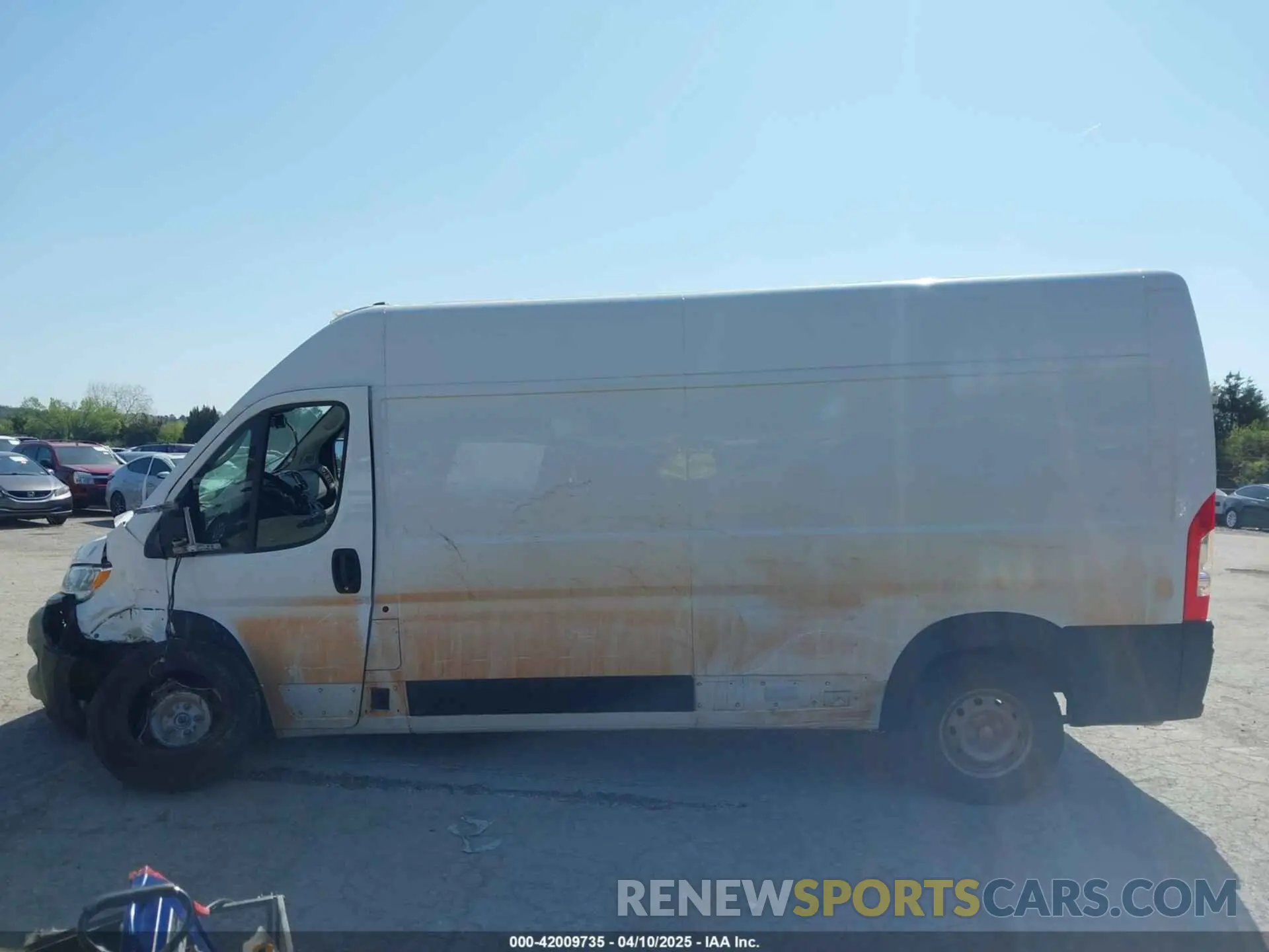 14 fotografías del automóvil dañado 3C6LRVDG3PE582496 RAM PROMASTER 2500 2023