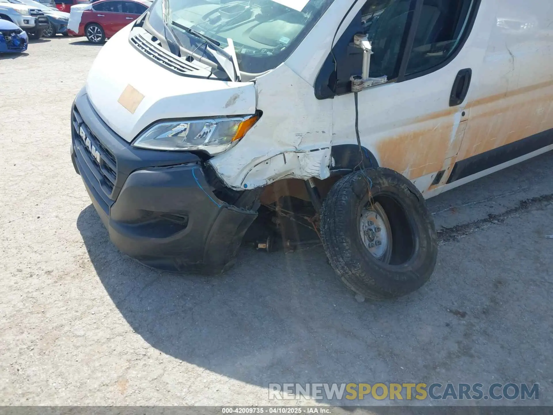 6 fotografías del automóvil dañado 3C6LRVDG3PE582496 RAM PROMASTER 2500 2023