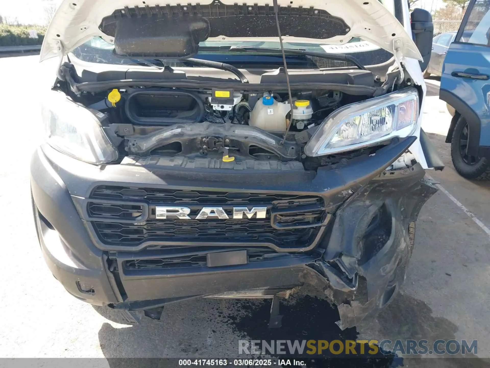 10 fotografías del automóvil dañado 3C6LRVDG4PE598853 RAM PROMASTER 2500 2023