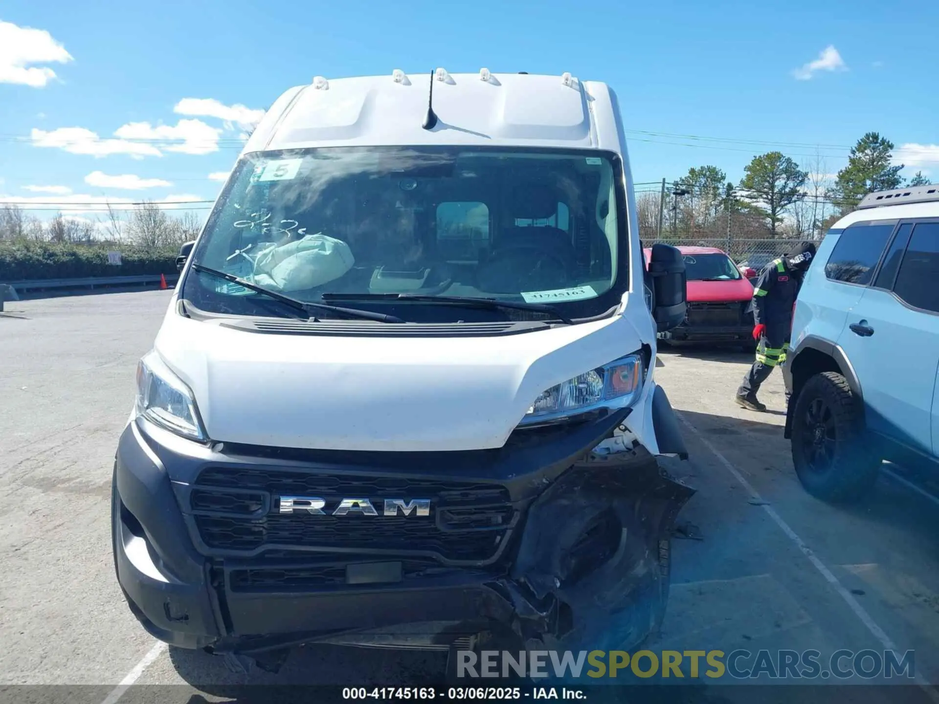 12 fotografías del automóvil dañado 3C6LRVDG4PE598853 RAM PROMASTER 2500 2023