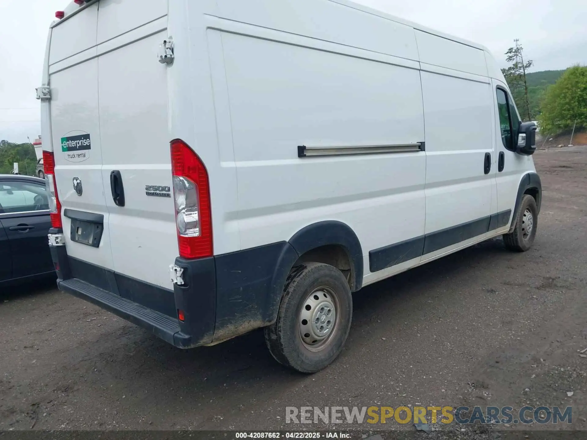 4 fotografías del automóvil dañado 3C6LRVDG5PE535261 RAM PROMASTER 2500 2023