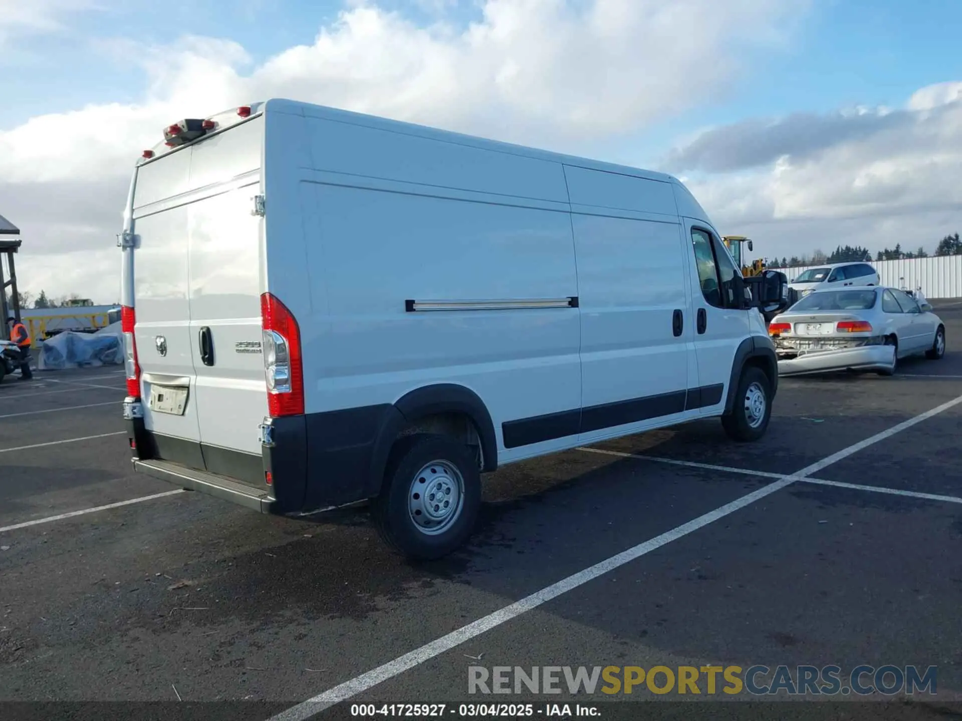 4 fotografías del automóvil dañado 3C6LRVDG7PE577768 RAM PROMASTER 2500 2023