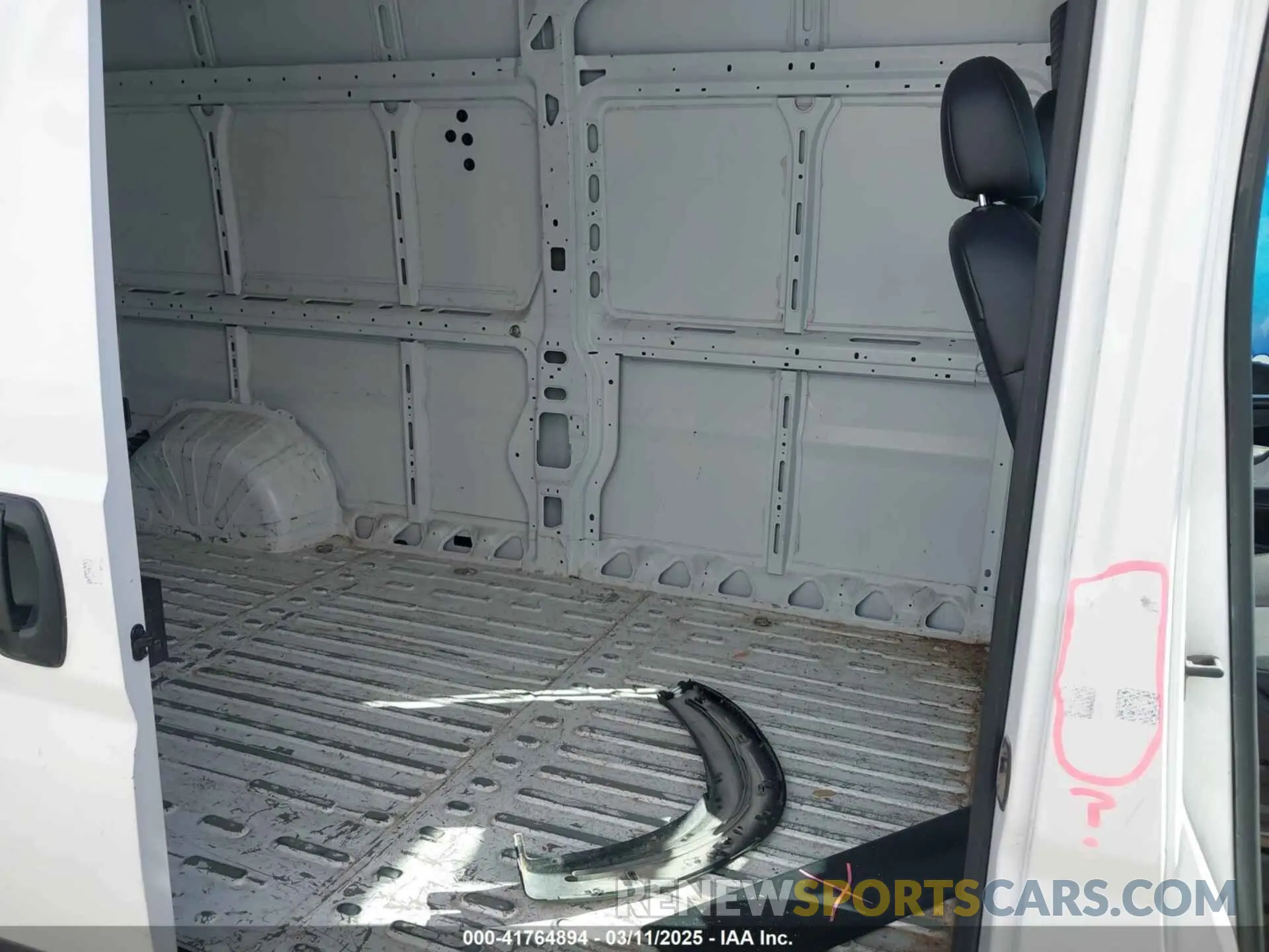8 fotografías del automóvil dañado 3C6LRVDG8PE548926 RAM PROMASTER 2500 2023