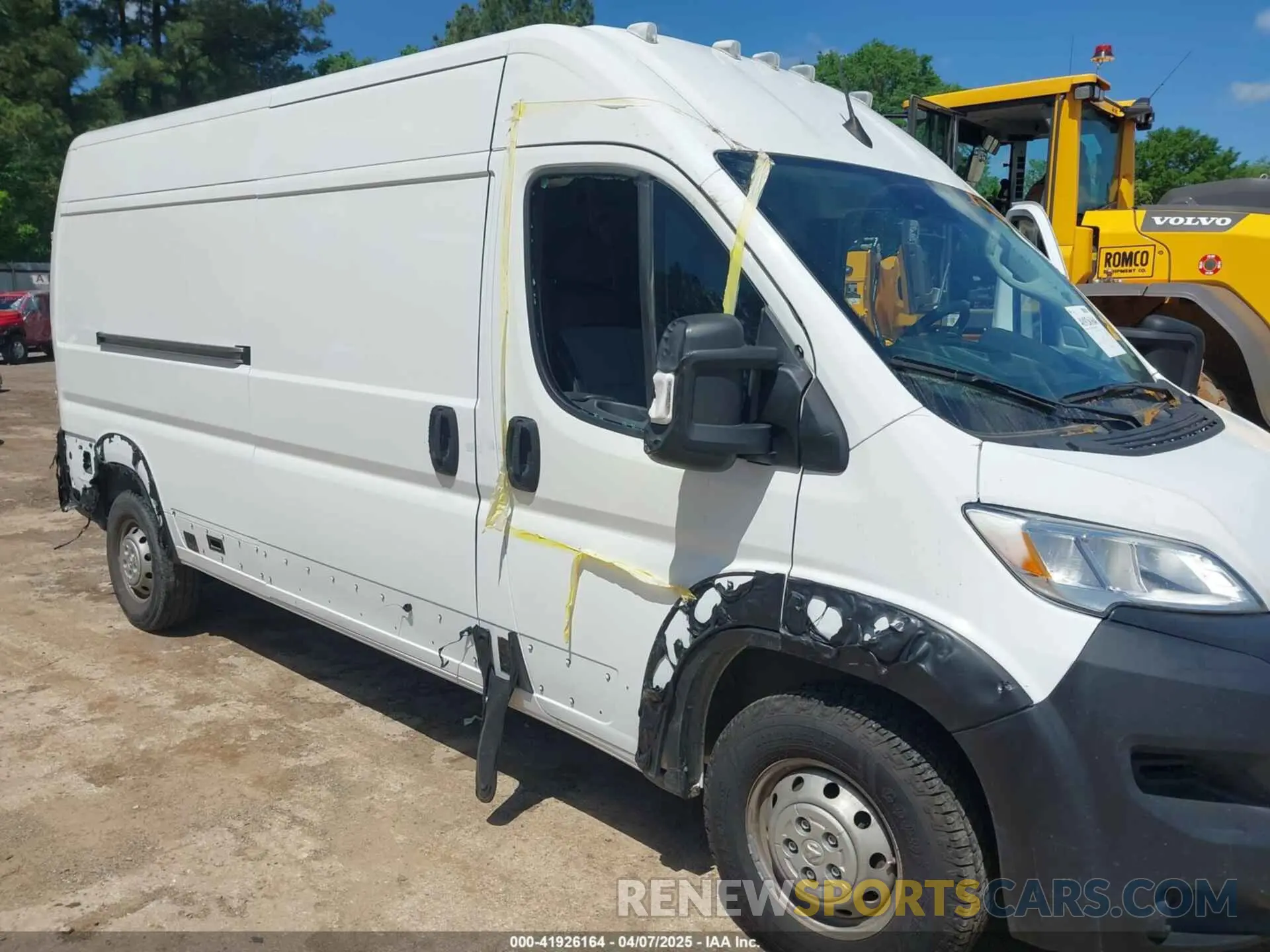 6 fotografías del automóvil dañado 3C6LRVDG8PE552913 RAM PROMASTER 2500 2023