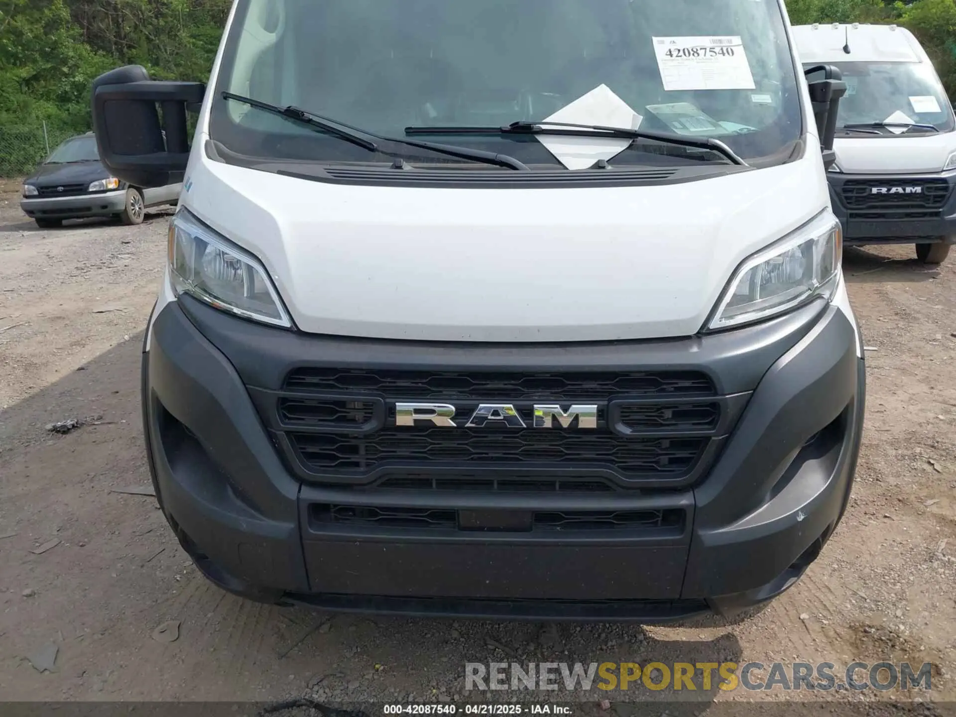12 fotografías del automóvil dañado 3C6LRVDG8PE593865 RAM PROMASTER 2500 2023