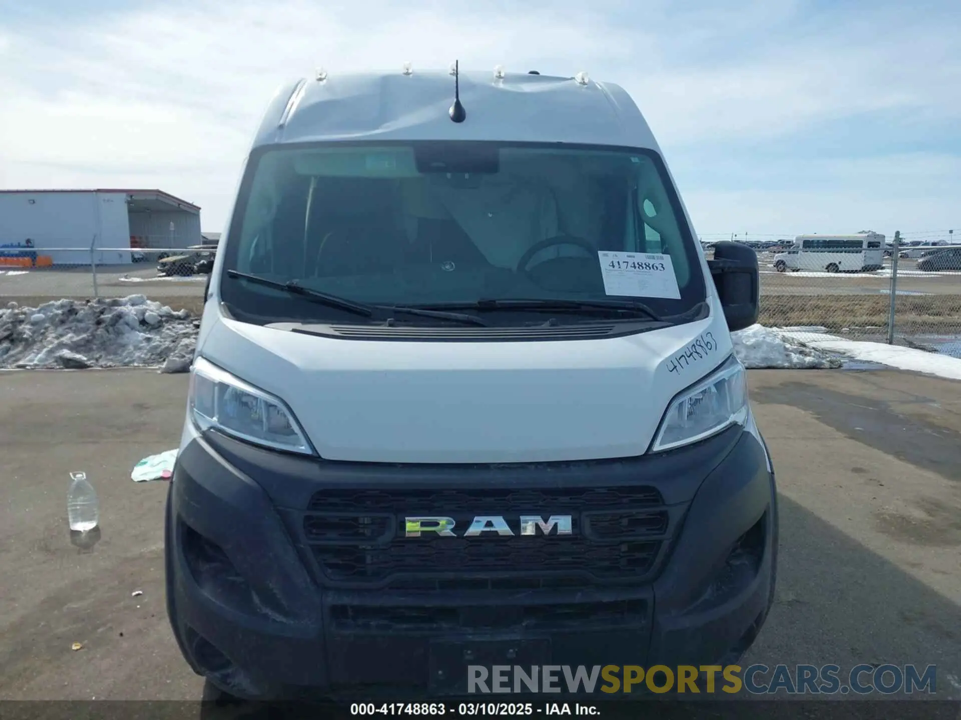 11 fotografías del automóvil dañado 3C6LRVDG9PE567047 RAM PROMASTER 2500 2023