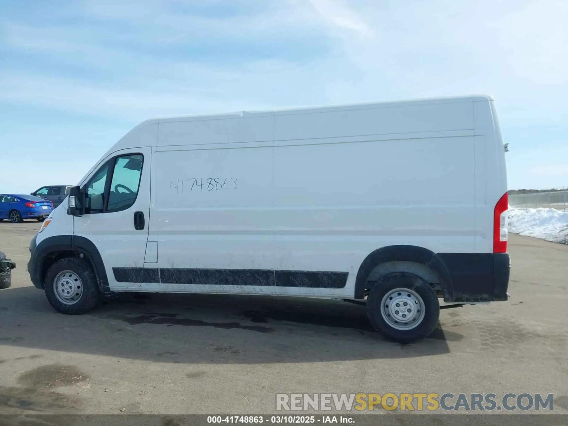 13 fotografías del automóvil dañado 3C6LRVDG9PE567047 RAM PROMASTER 2500 2023
