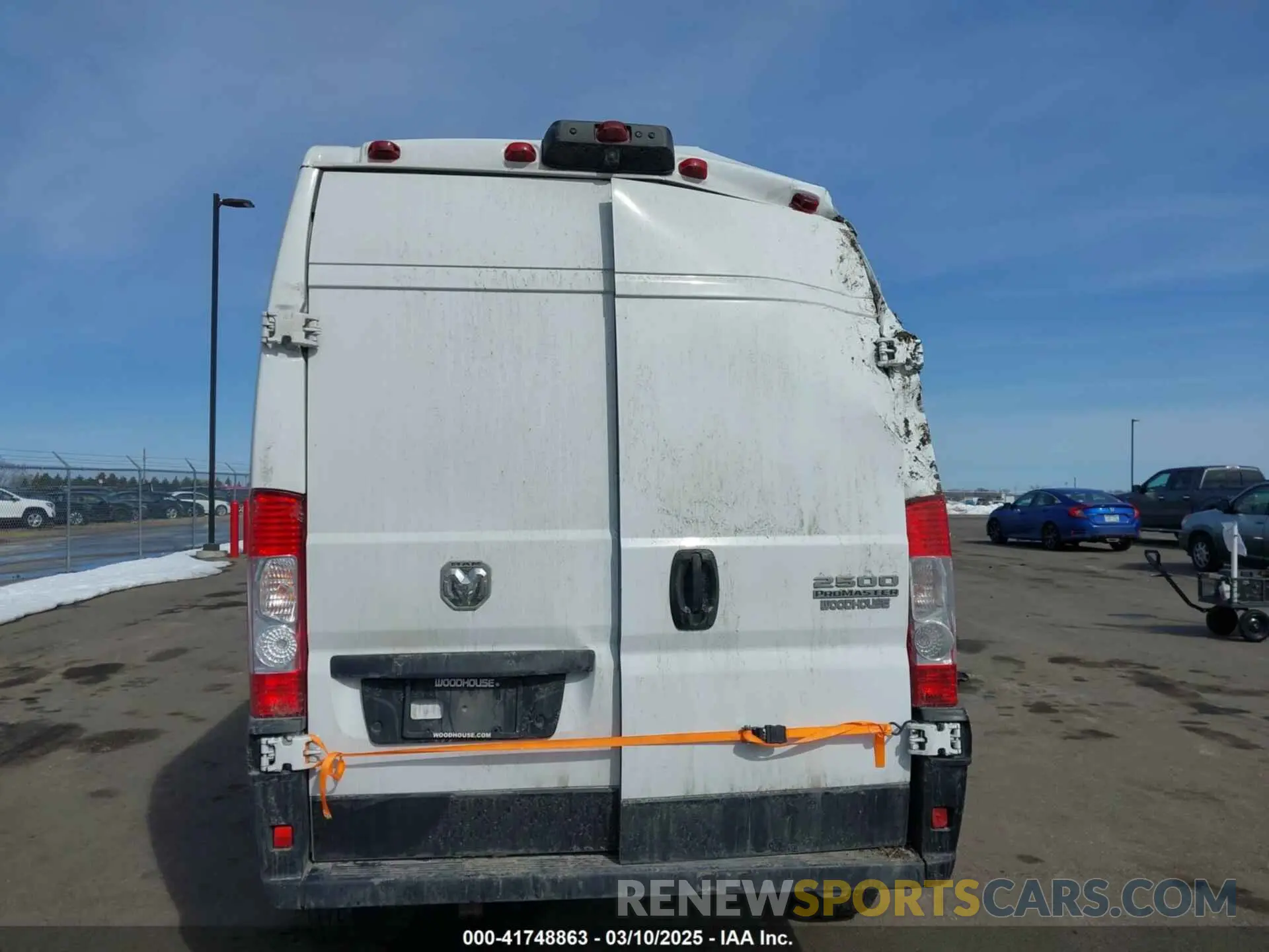 15 fotografías del automóvil dañado 3C6LRVDG9PE567047 RAM PROMASTER 2500 2023