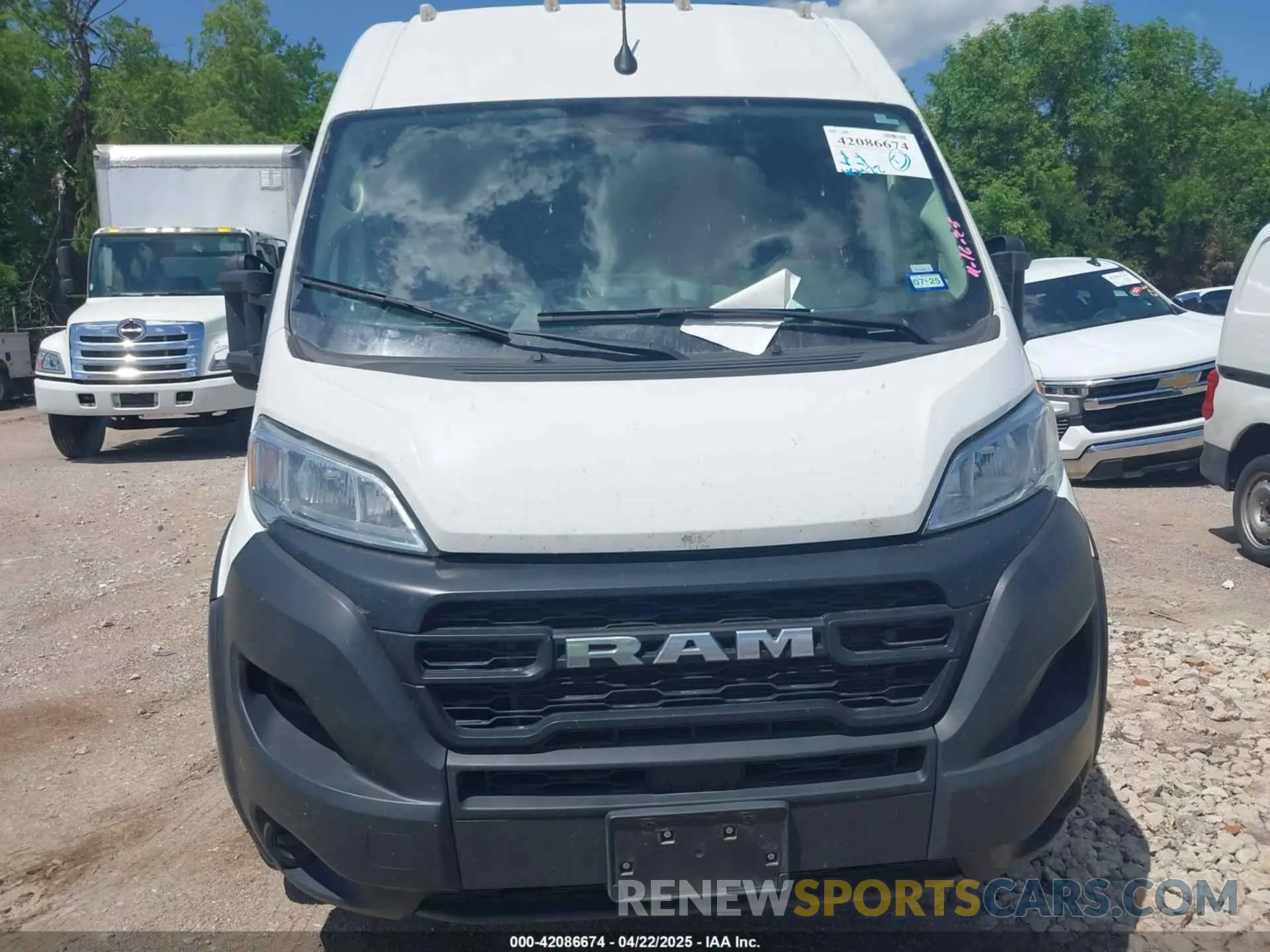 12 fotografías del automóvil dañado 3C6LRVDG9PE571678 RAM PROMASTER 2500 2023