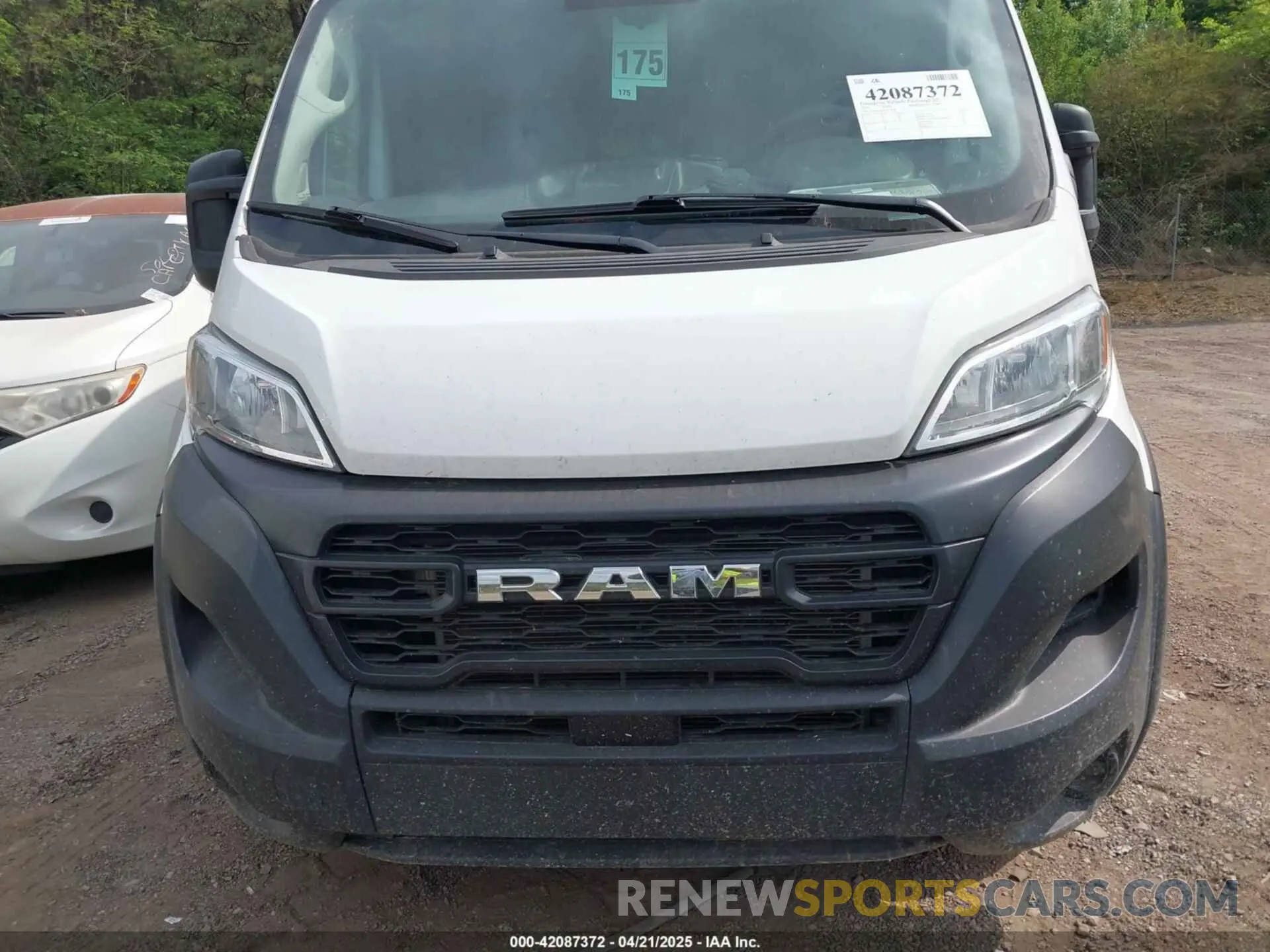 6 fotografías del automóvil dañado 3C6LRVDG9PE596287 RAM PROMASTER 2500 2023