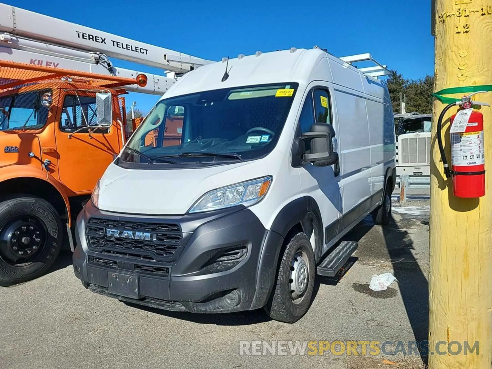 16 fotografías del automóvil dañado 3C6LRVDGXPE518424 RAM PROMASTER 2500 2023
