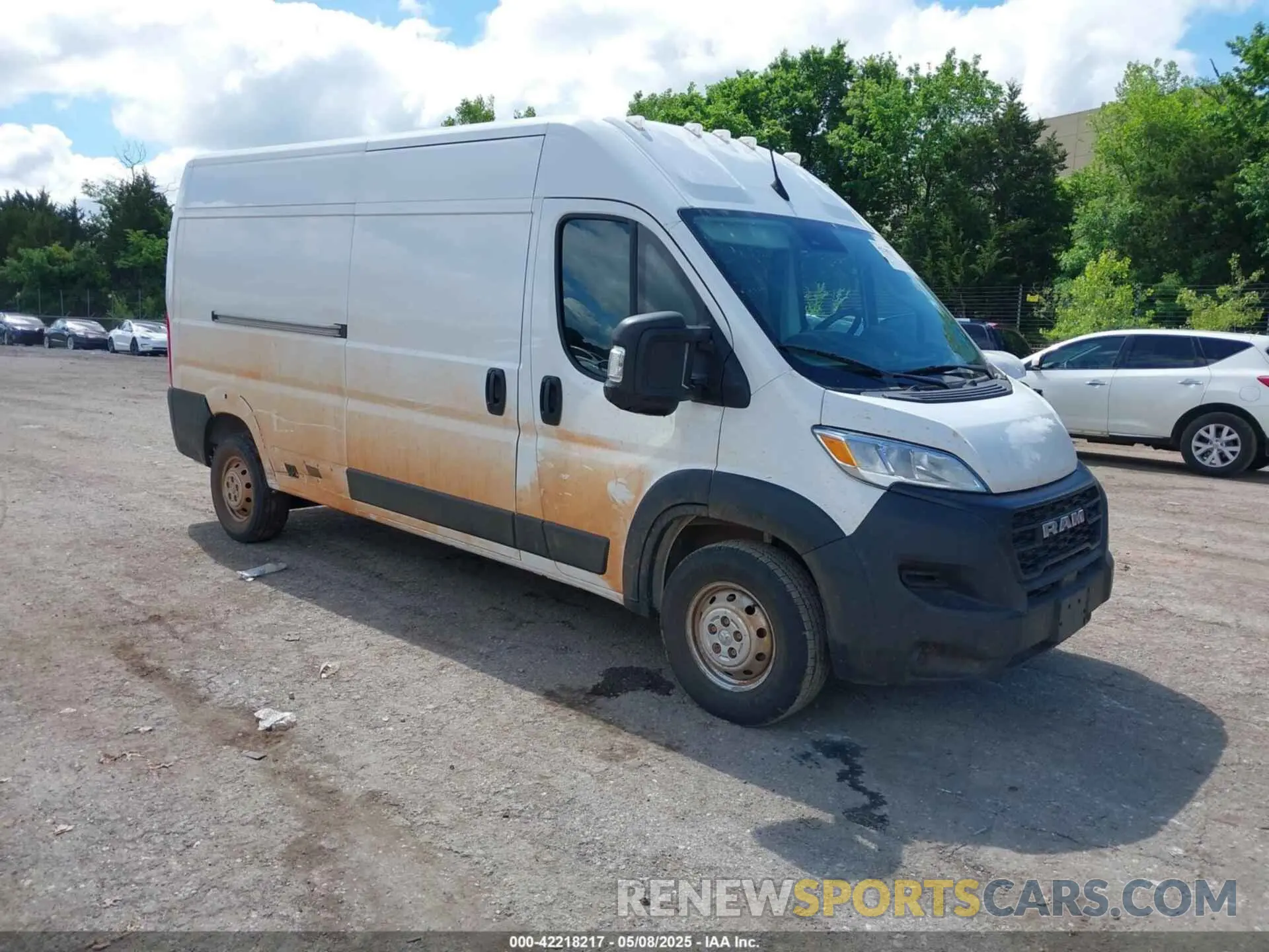1 fotografías del automóvil dañado 3C6LRVDGXPE541587 RAM PROMASTER 2500 2023