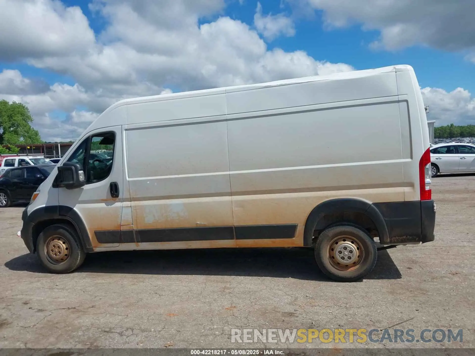14 fotografías del automóvil dañado 3C6LRVDGXPE541587 RAM PROMASTER 2500 2023