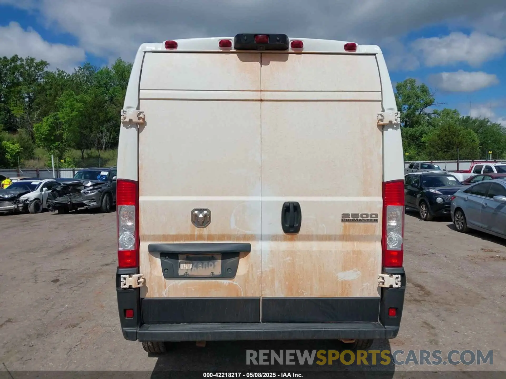 16 fotografías del automóvil dañado 3C6LRVDGXPE541587 RAM PROMASTER 2500 2023
