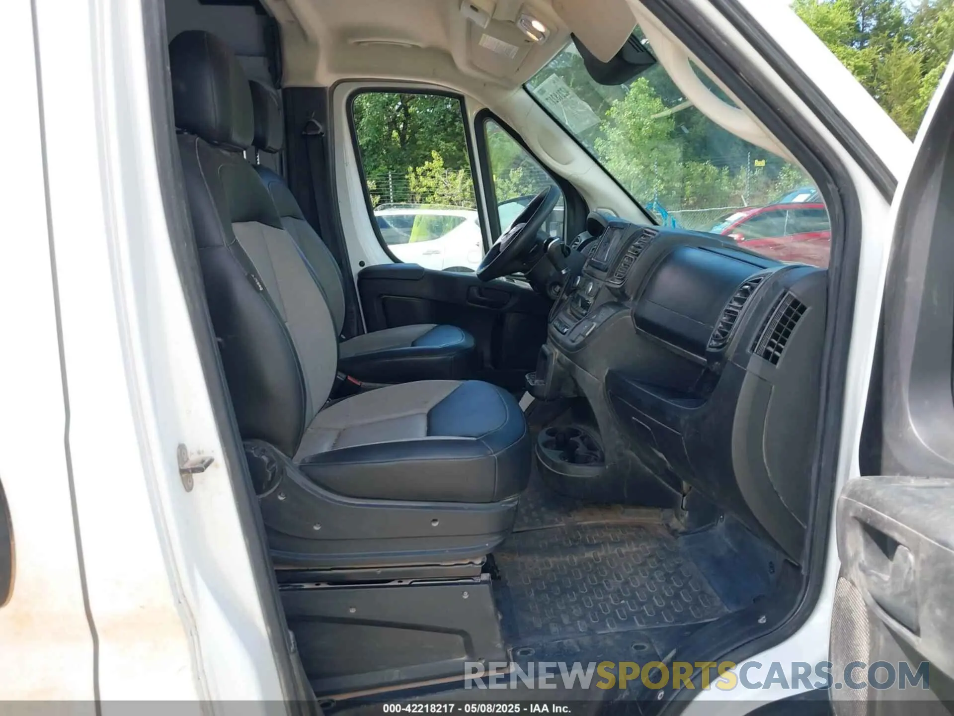 5 fotografías del automóvil dañado 3C6LRVDGXPE541587 RAM PROMASTER 2500 2023