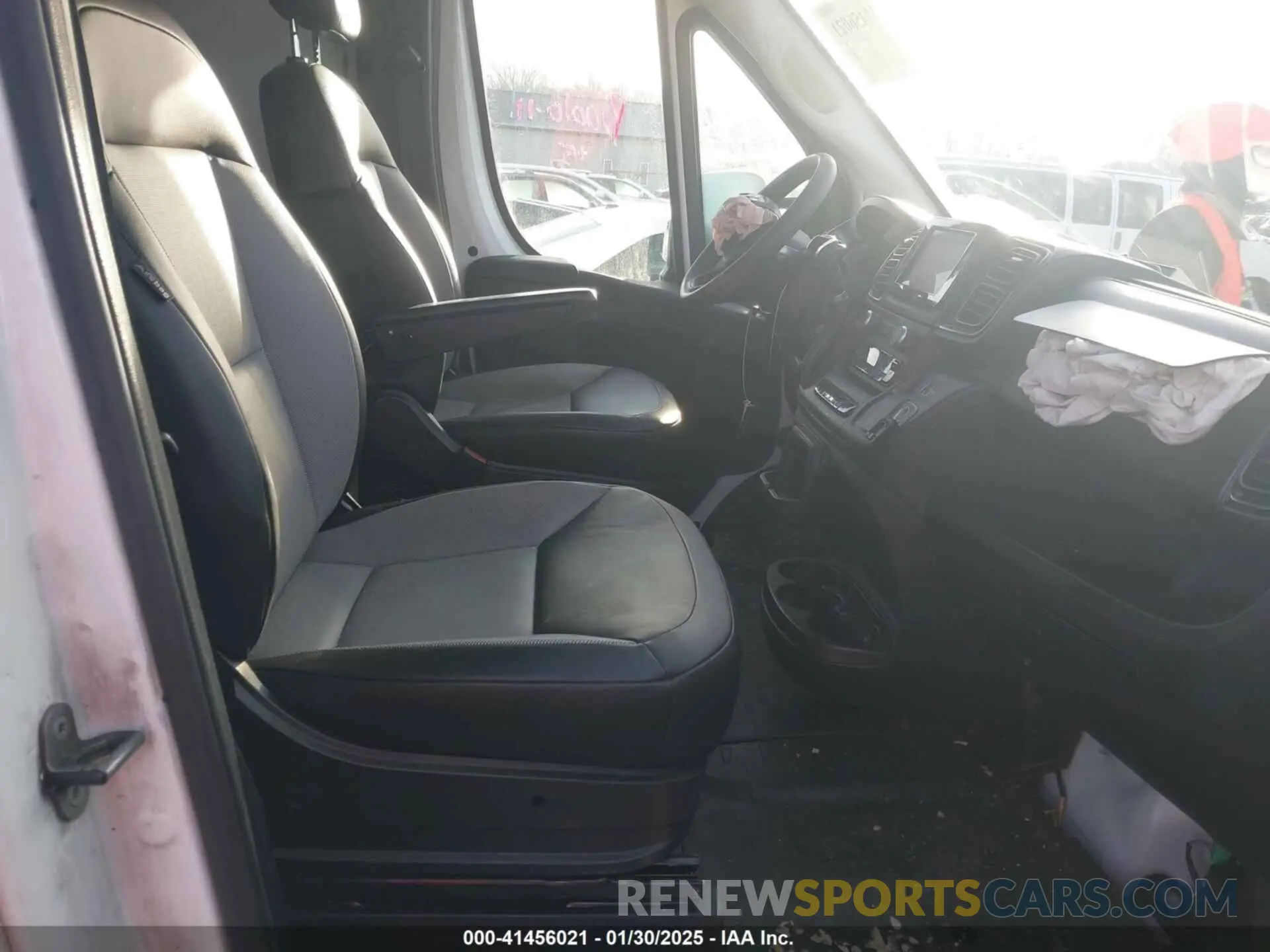 5 fotografías del automóvil dañado 3C6LRVDGXPE549446 RAM PROMASTER 2500 2023