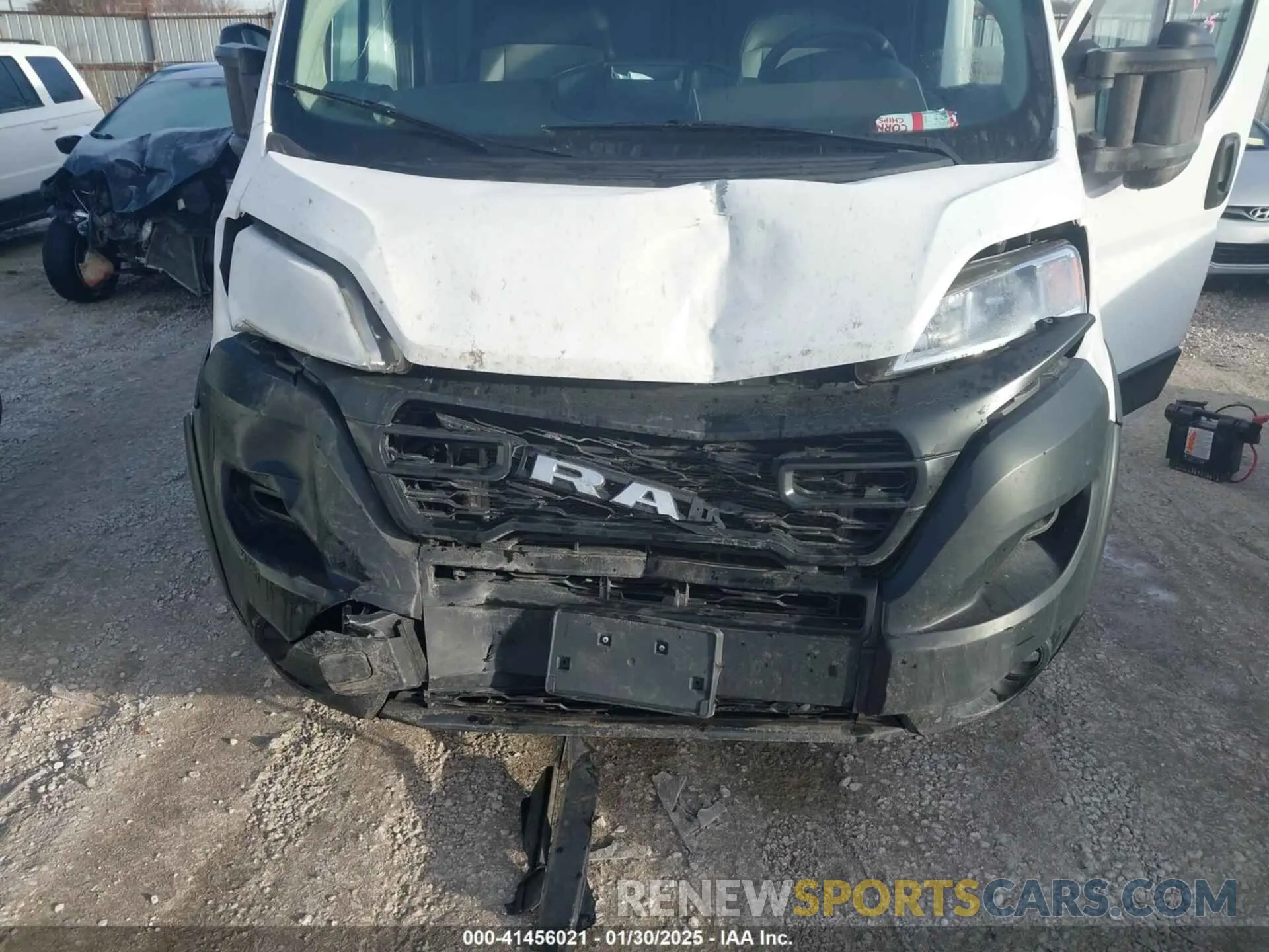 6 fotografías del automóvil dañado 3C6LRVDGXPE549446 RAM PROMASTER 2500 2023