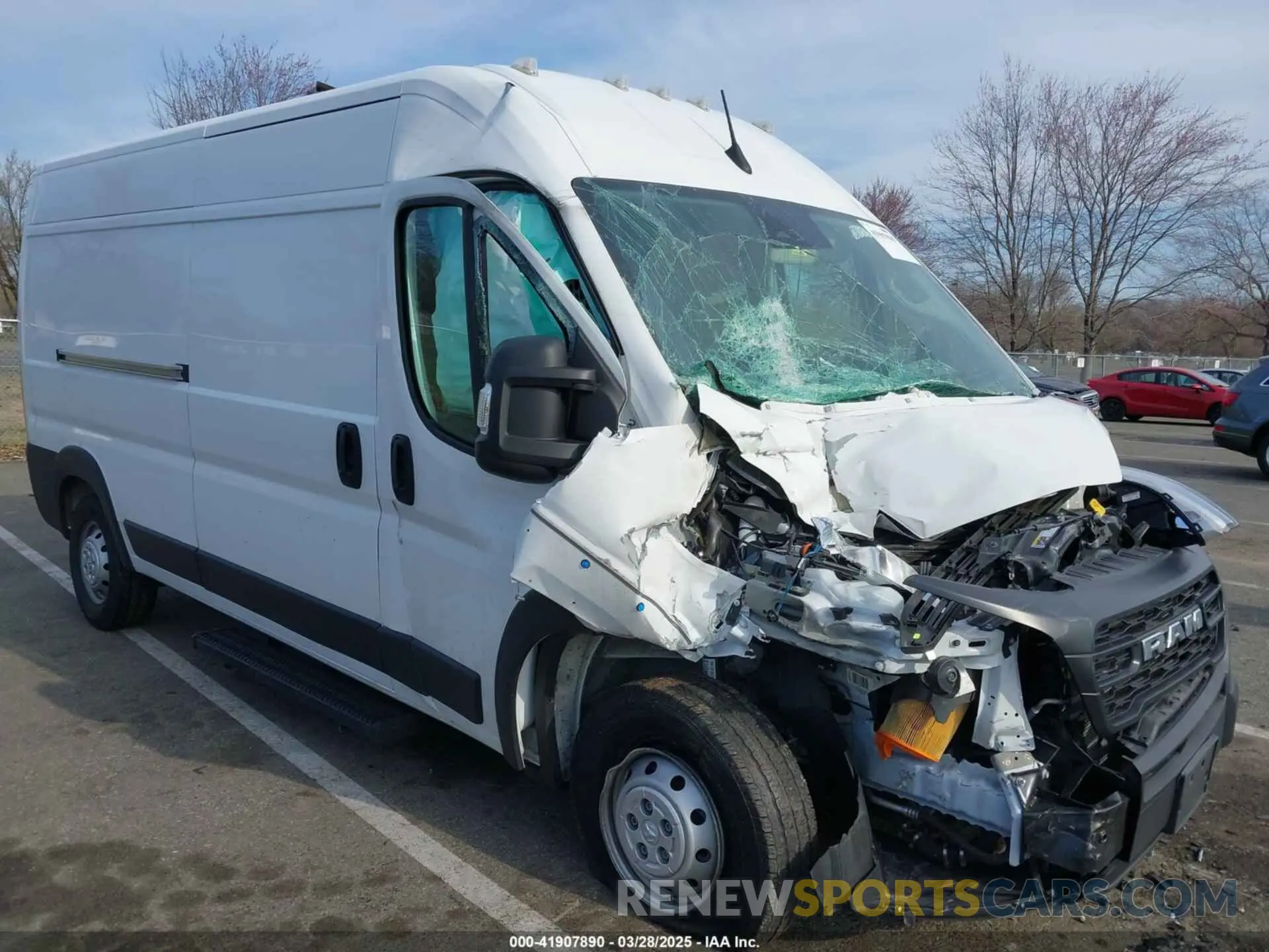 17 fotografías del automóvil dañado 3C6LRVDGXPE577649 RAM PROMASTER 2500 2023