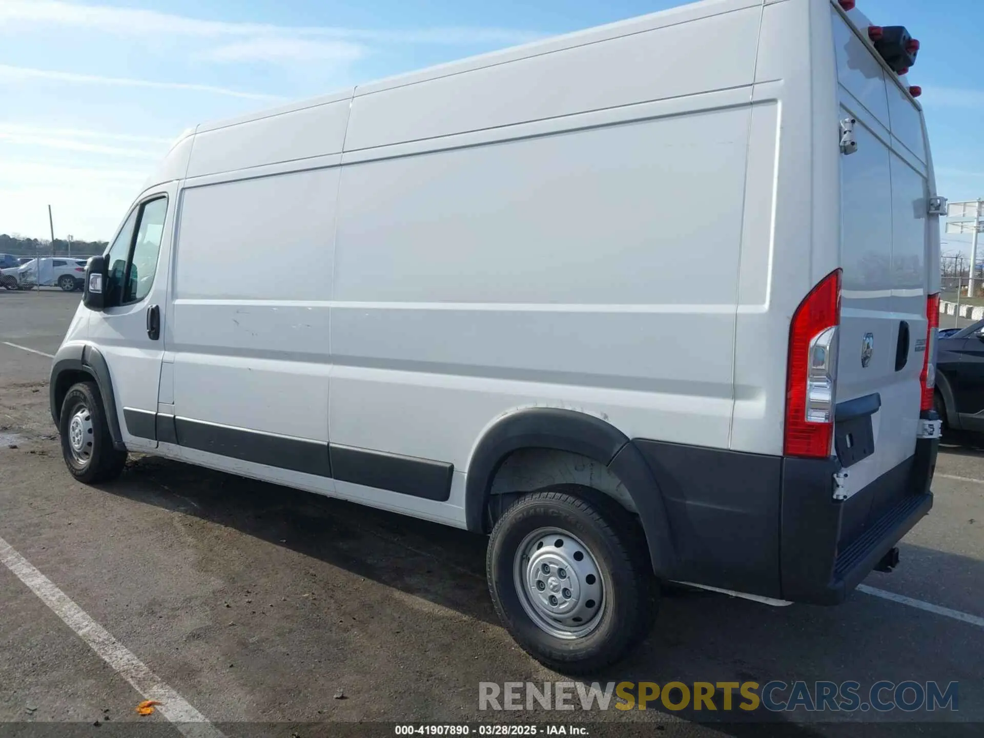 3 fotografías del automóvil dañado 3C6LRVDGXPE577649 RAM PROMASTER 2500 2023