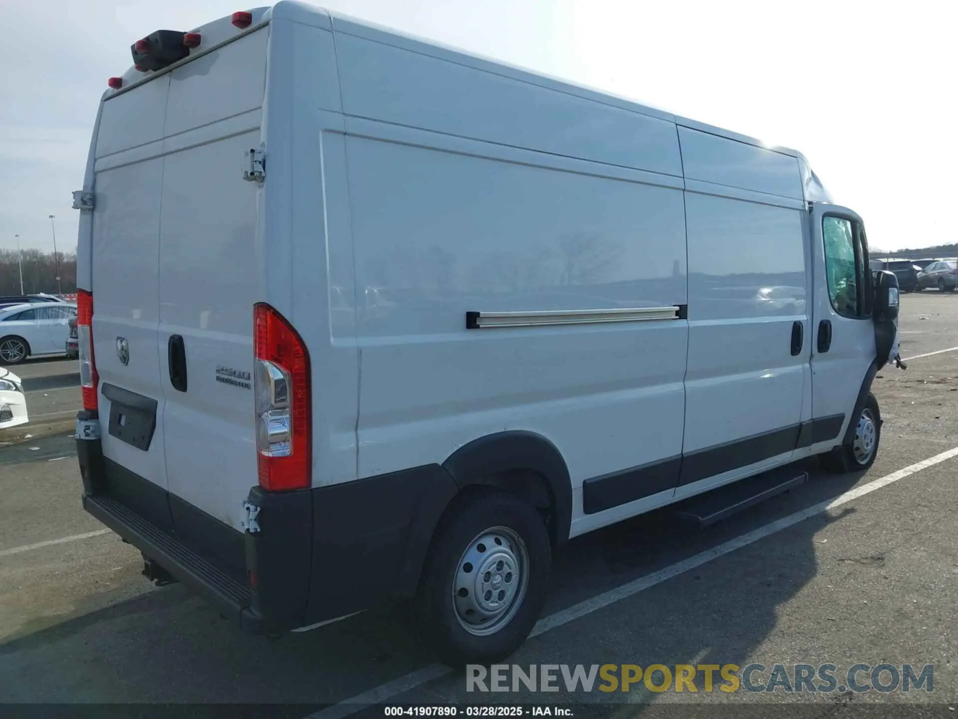 4 fotografías del automóvil dañado 3C6LRVDGXPE577649 RAM PROMASTER 2500 2023