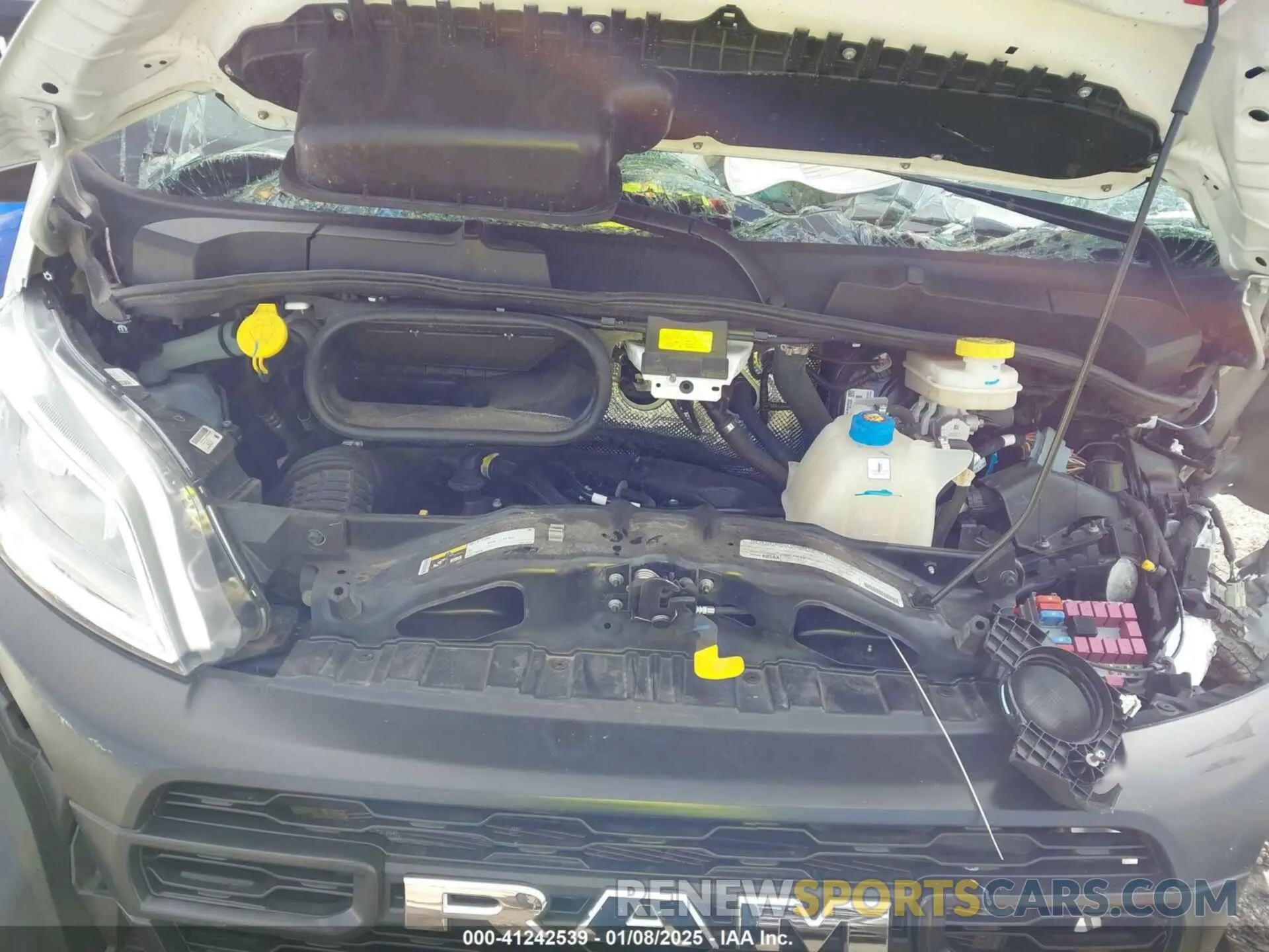 10 fotografías del automóvil dañado 3C6LRVVG4PE596583 RAM PROMASTER 2500 2023
