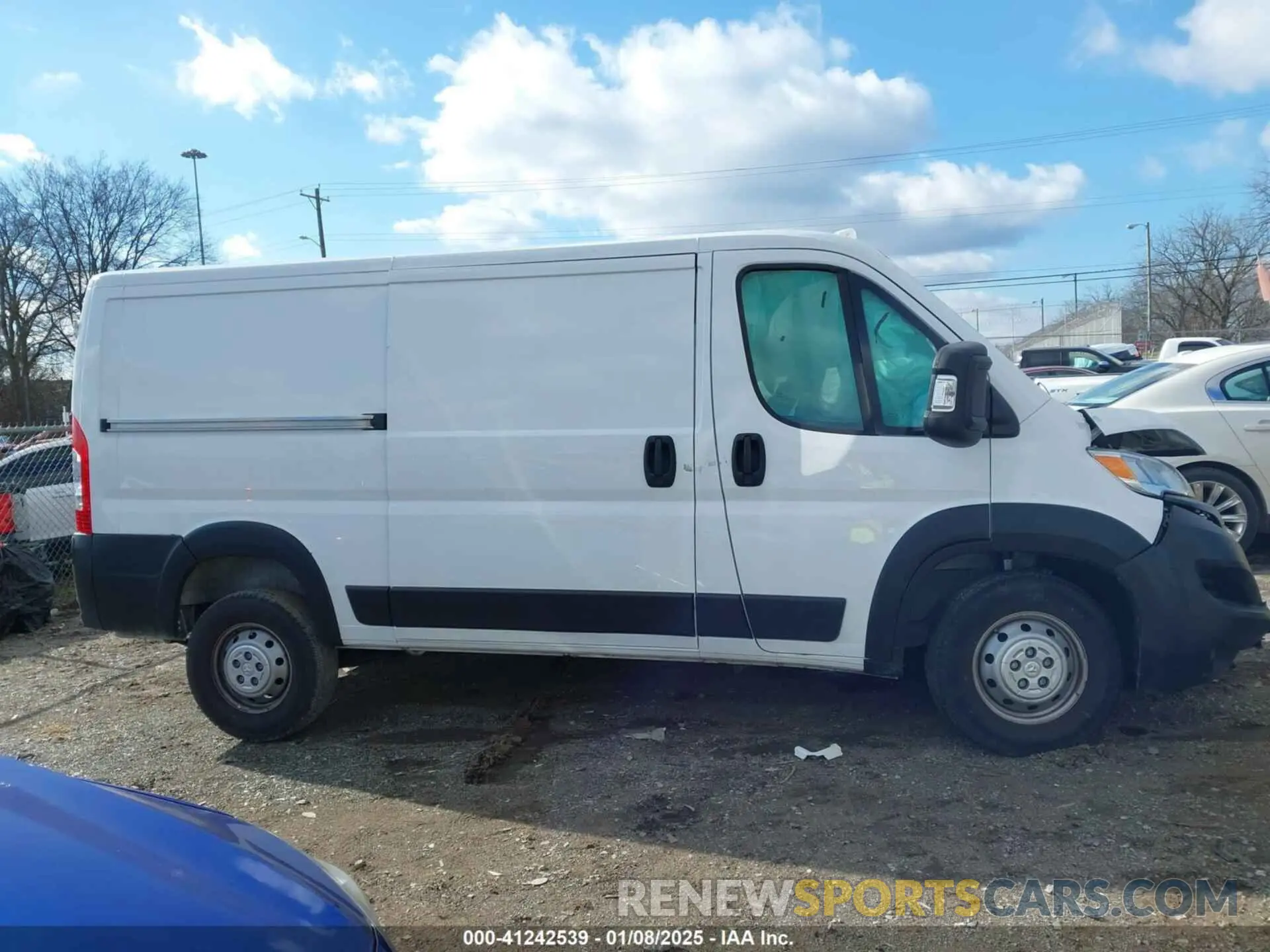 13 fotografías del automóvil dañado 3C6LRVVG4PE596583 RAM PROMASTER 2500 2023