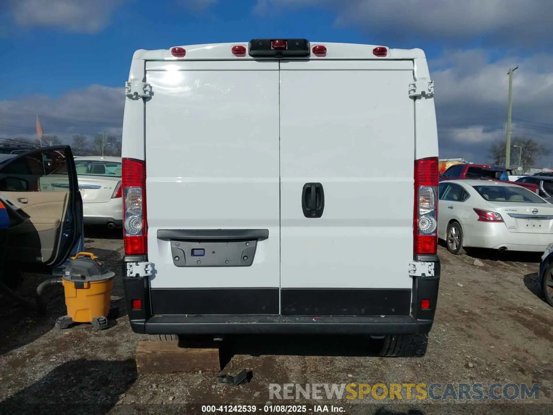 16 fotografías del automóvil dañado 3C6LRVVG4PE596583 RAM PROMASTER 2500 2023