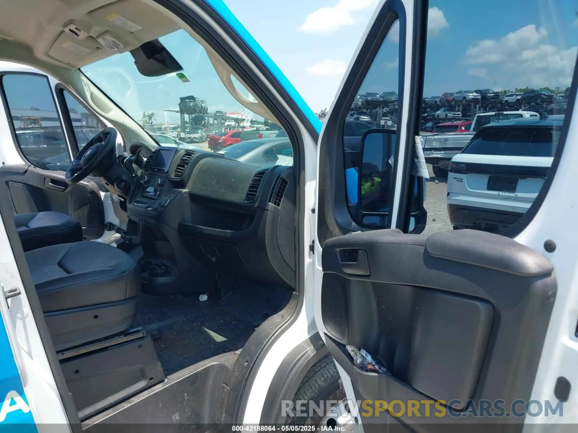 1 fotografías del automóvil dañado 3C6LRVVG5PE572504 RAM PROMASTER 2500 2023