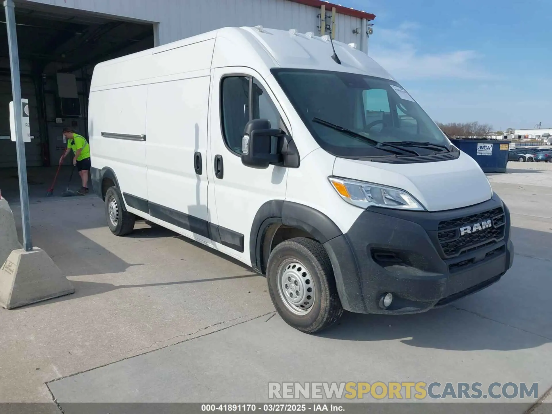 1 fotografías del automóvil dañado 3C6LRVDG0RE121355 RAM PROMASTER 2500 2024