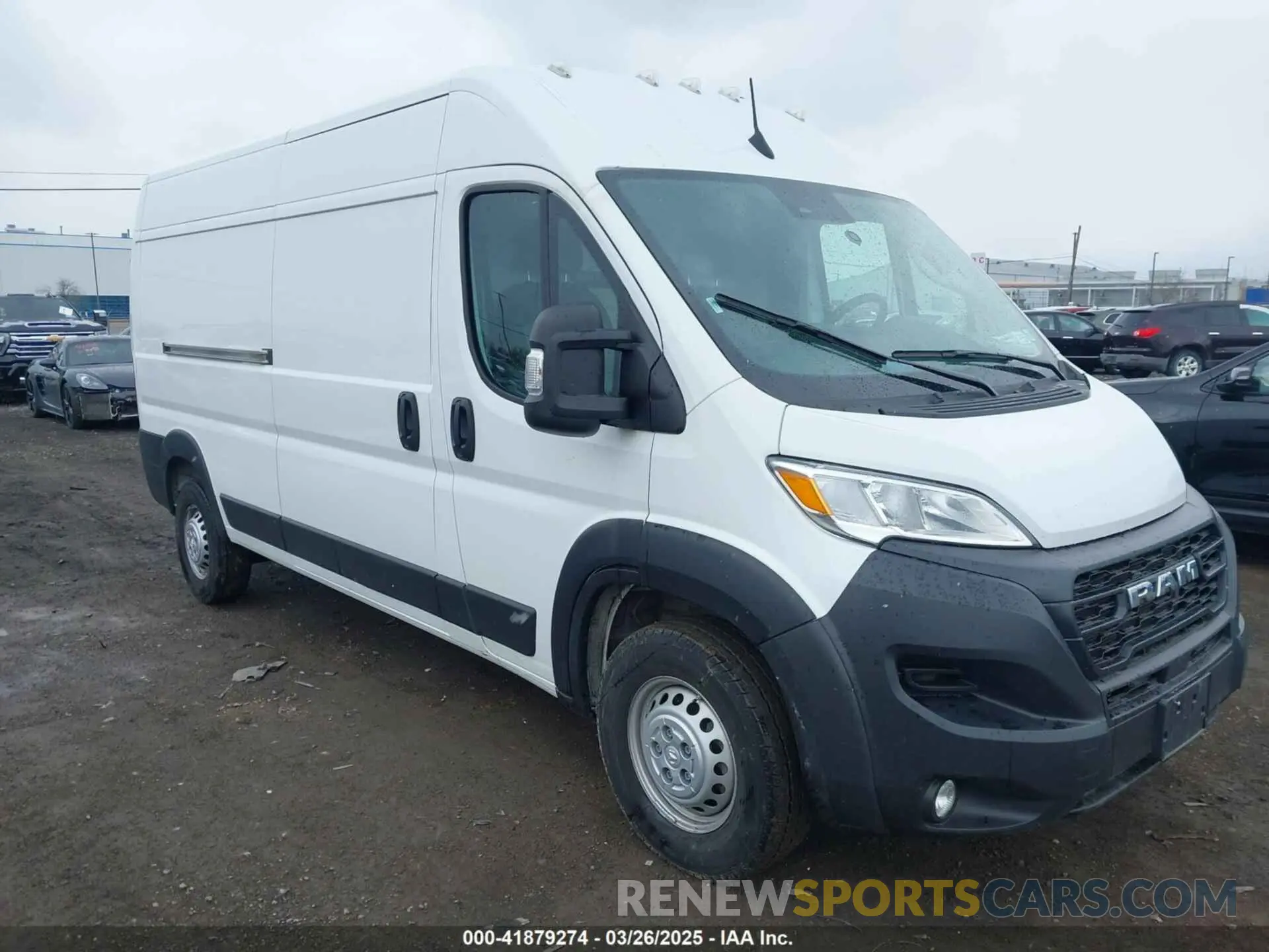 1 fotografías del automóvil dañado 3C6LRVDG3RE136772 RAM PROMASTER 2500 2024