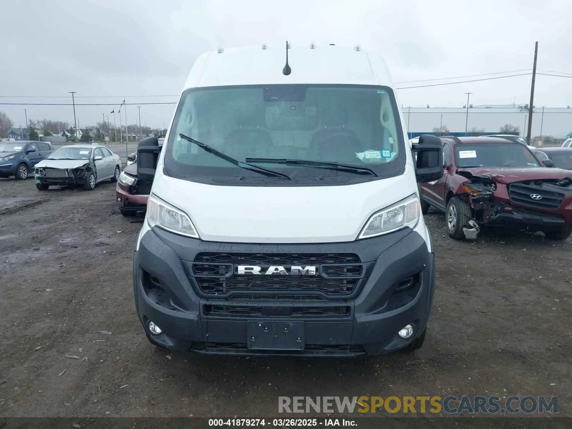 12 fotografías del automóvil dañado 3C6LRVDG3RE136772 RAM PROMASTER 2500 2024