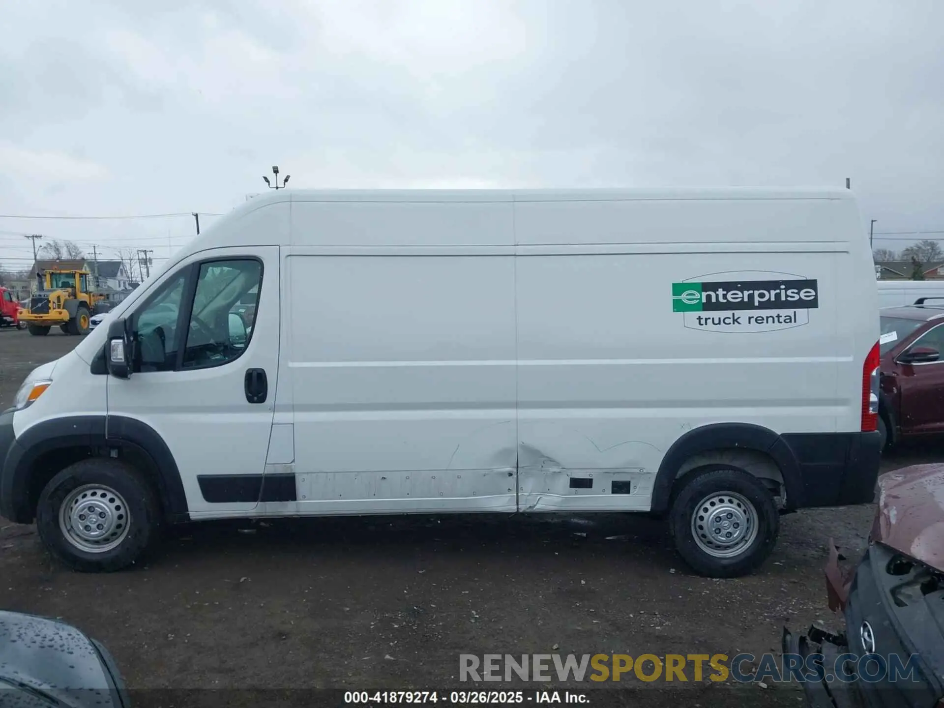 14 fotografías del automóvil dañado 3C6LRVDG3RE136772 RAM PROMASTER 2500 2024