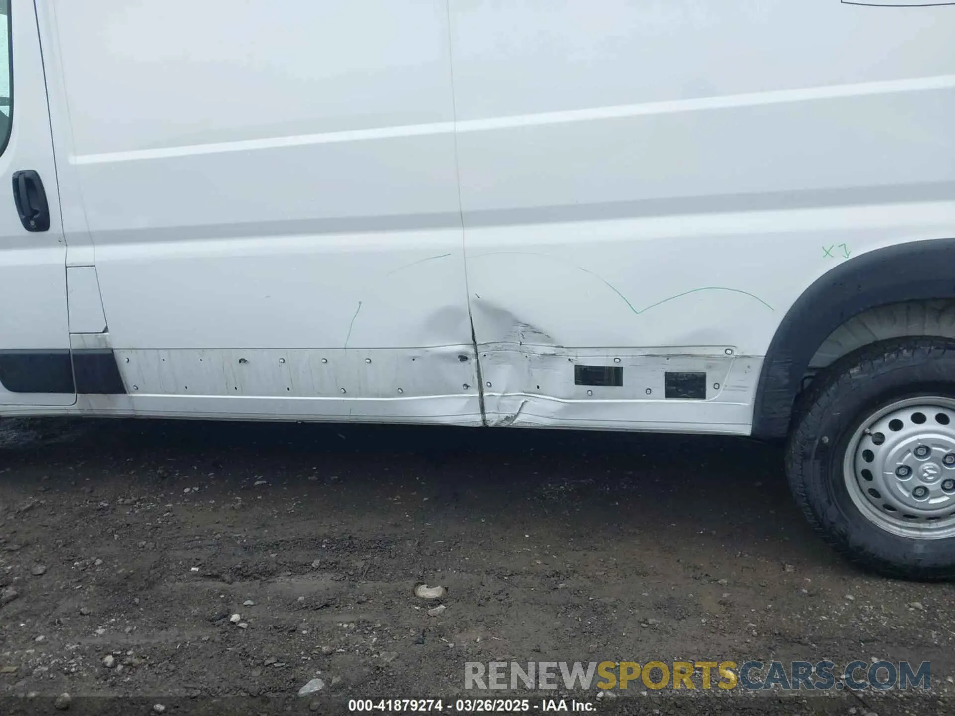 17 fotografías del automóvil dañado 3C6LRVDG3RE136772 RAM PROMASTER 2500 2024