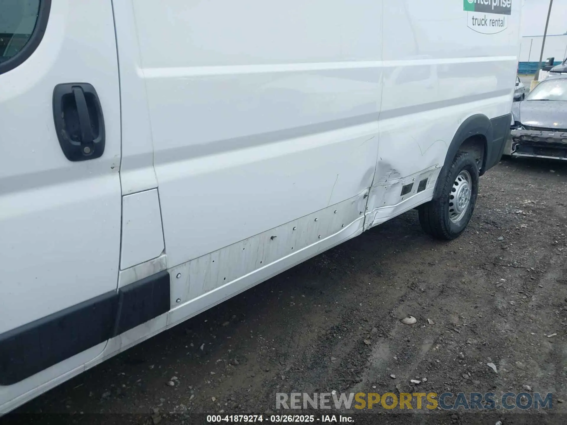 6 fotografías del automóvil dañado 3C6LRVDG3RE136772 RAM PROMASTER 2500 2024