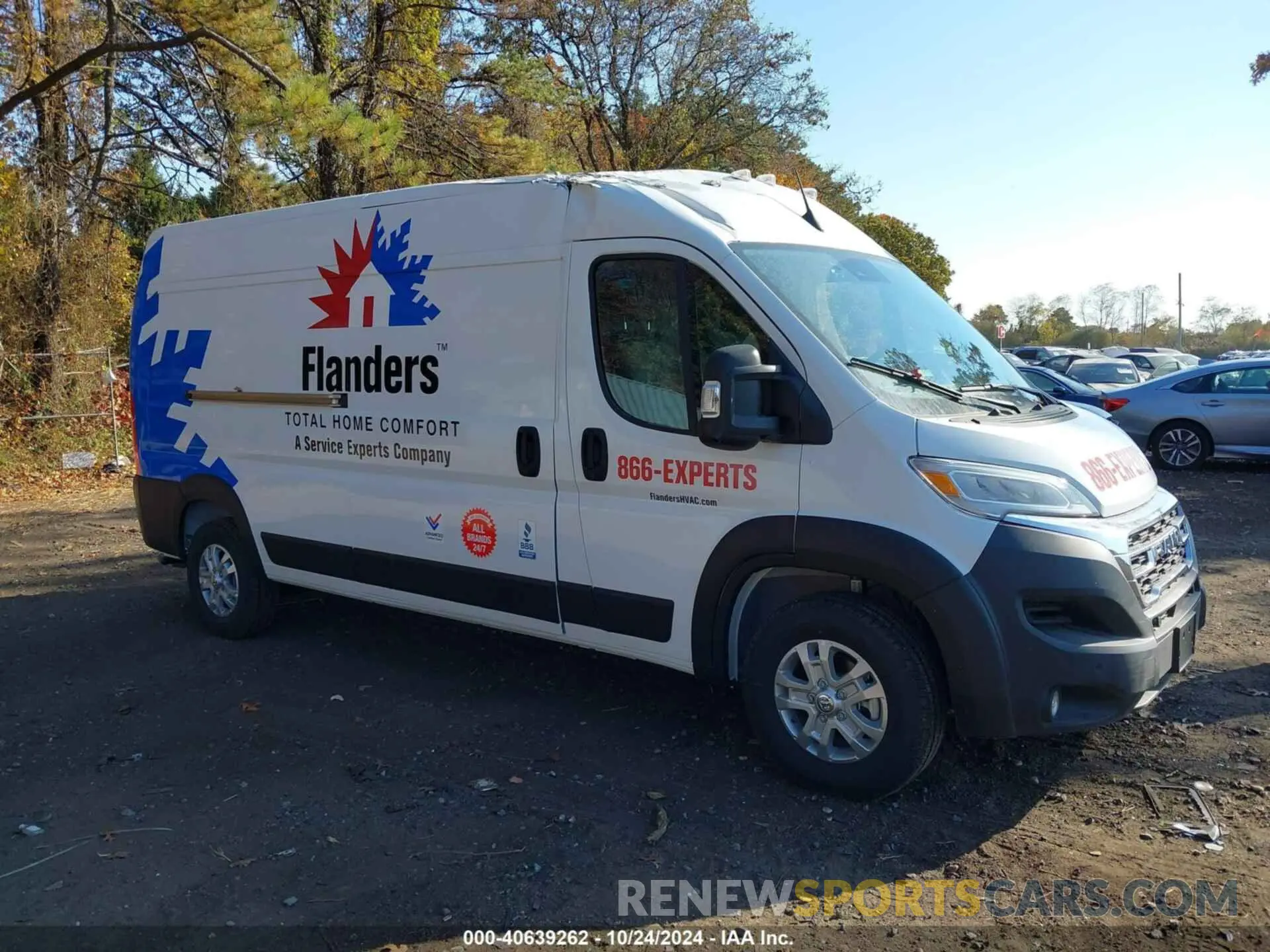 13 fotografías del automóvil dañado 3C6LRVDG6RE125555 RAM PROMASTER 2500 2024