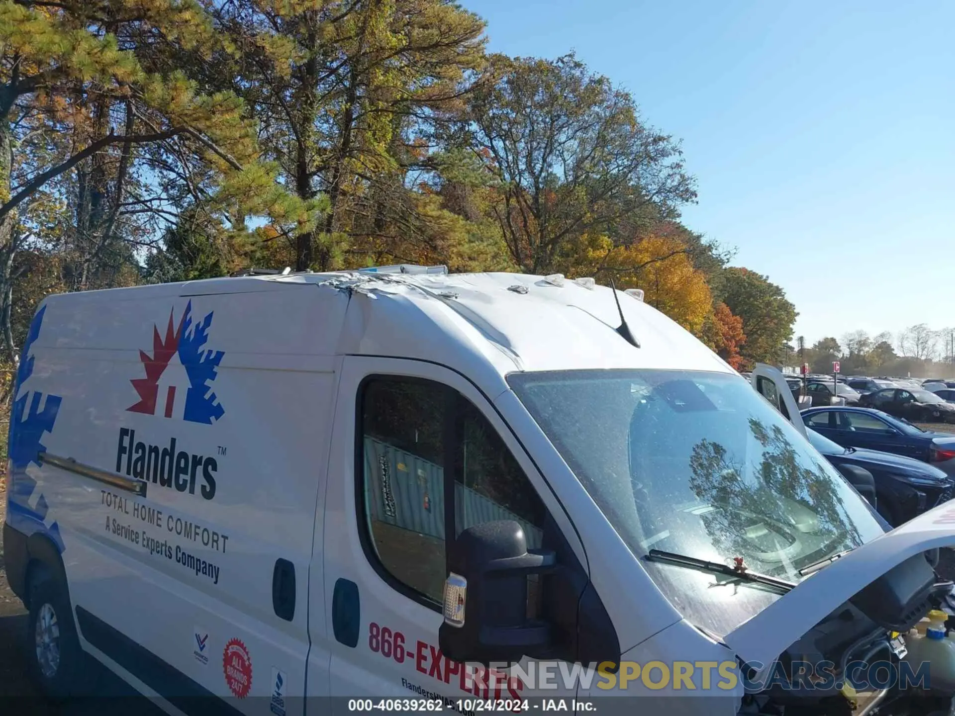 6 fotografías del automóvil dañado 3C6LRVDG6RE125555 RAM PROMASTER 2500 2024