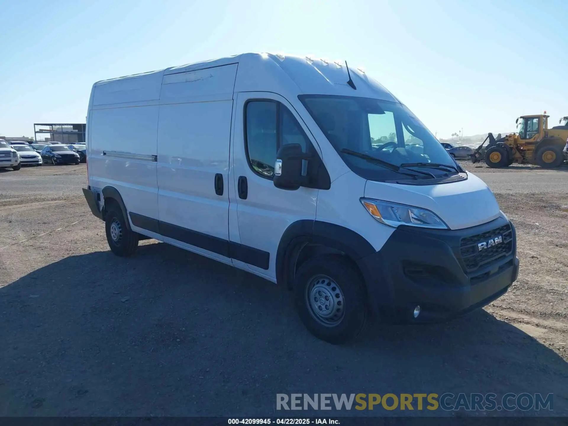 1 fotografías del automóvil dañado 3C6LRVDG6RE128925 RAM PROMASTER 2500 2024