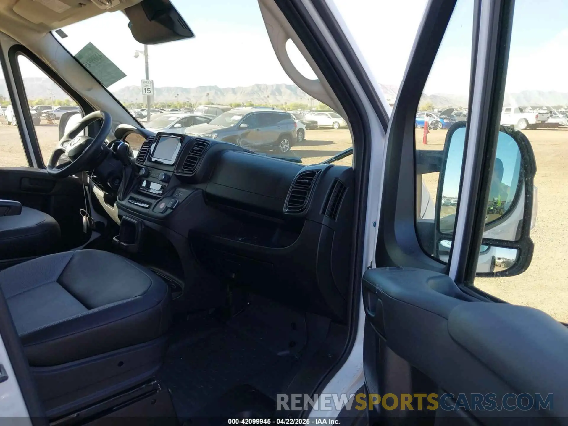 5 fotografías del automóvil dañado 3C6LRVDG6RE128925 RAM PROMASTER 2500 2024