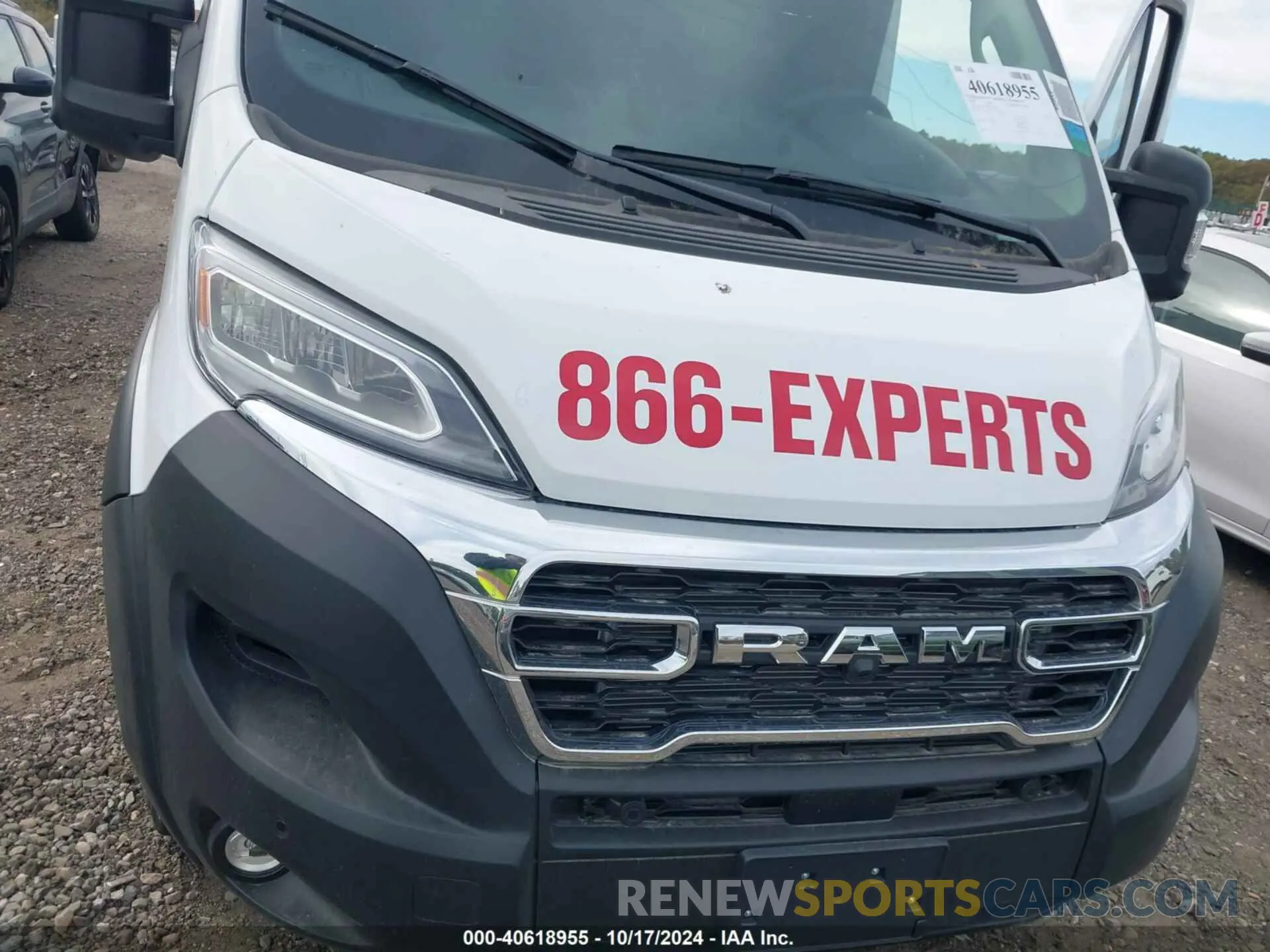 6 fotografías del automóvil dañado 3C6LRVDG8RE125556 RAM PROMASTER 2500 2024