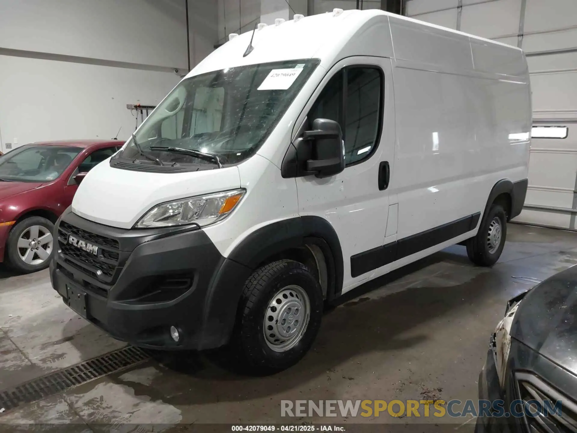 2 fotografías del automóvil dañado 3C6LRVCG1SE511954 RAM PROMASTER 2500 2025