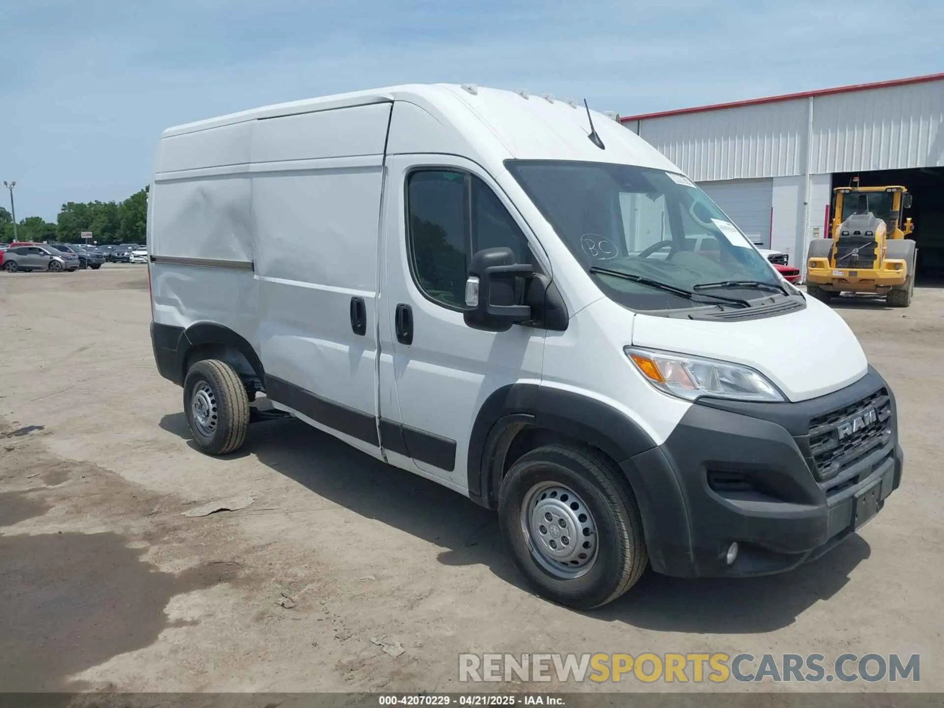 1 fotografías del automóvil dañado 3C6LRVCG2SE513485 RAM PROMASTER 2500 2025