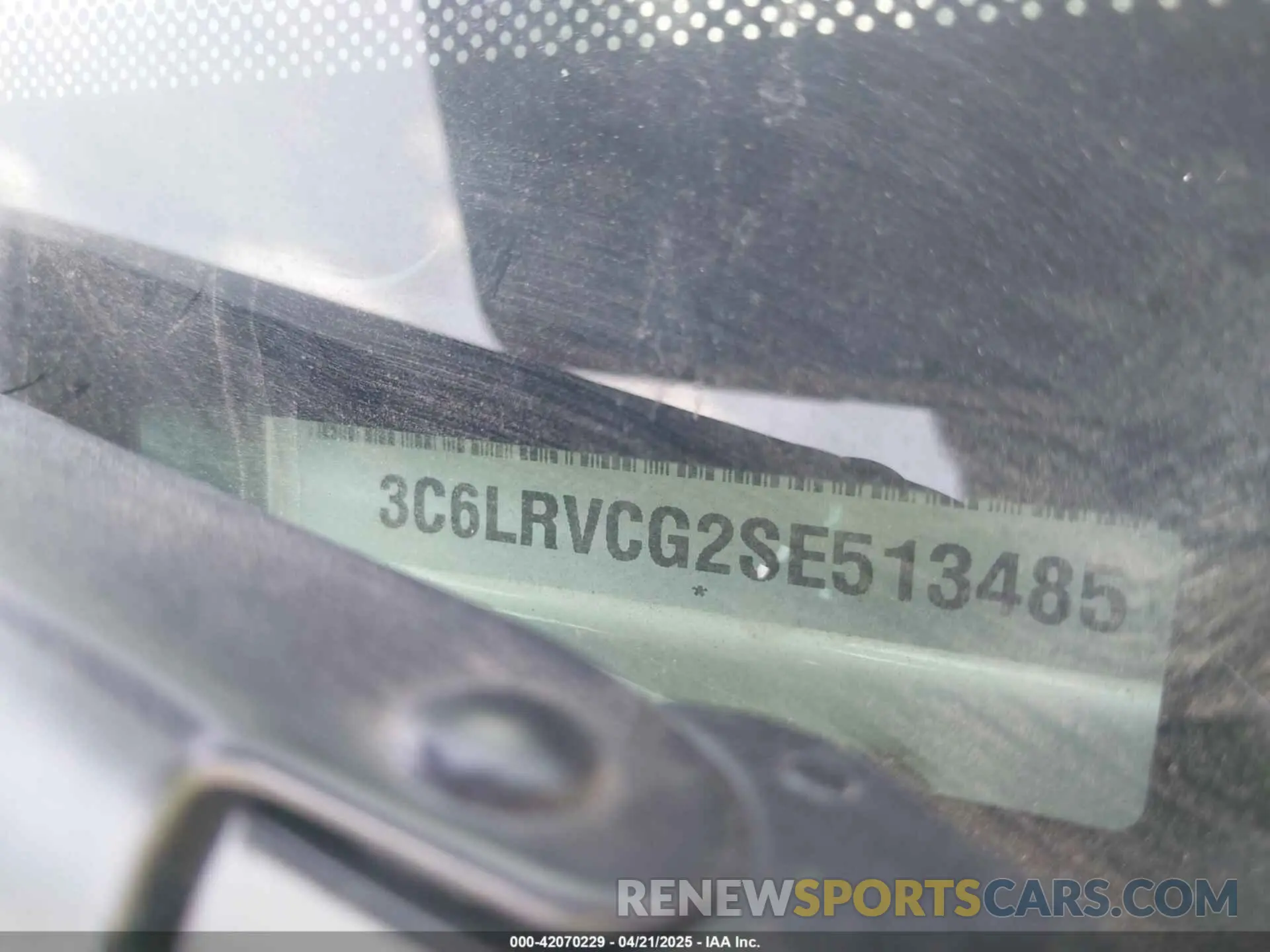 9 fotografías del automóvil dañado 3C6LRVCG2SE513485 RAM PROMASTER 2500 2025