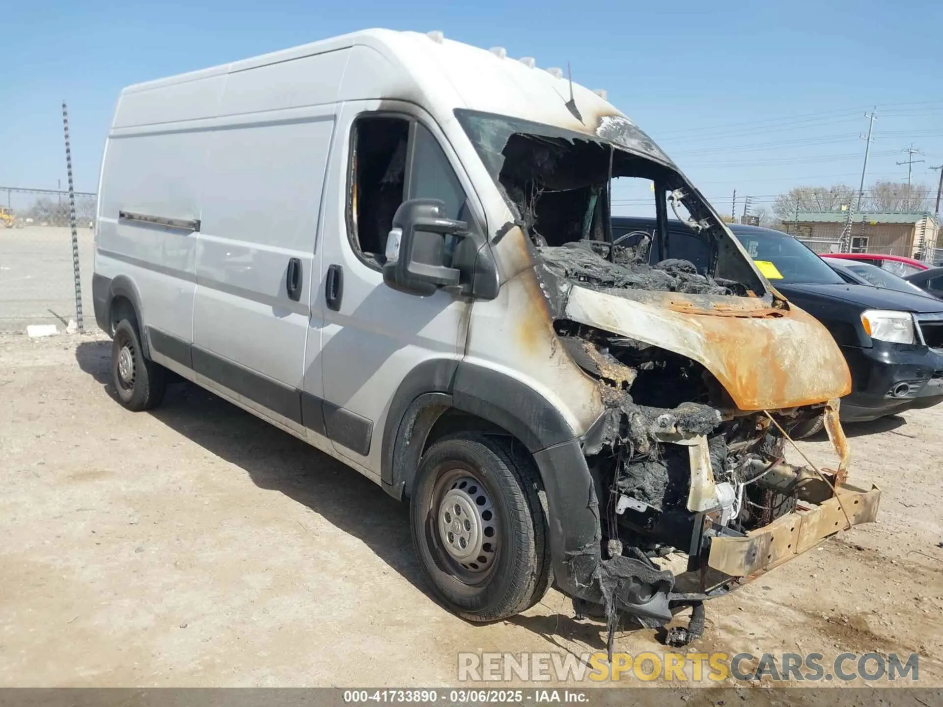 1 fotografías del automóvil dañado 3C6LRVDG0SE511457 RAM PROMASTER 2500 2025