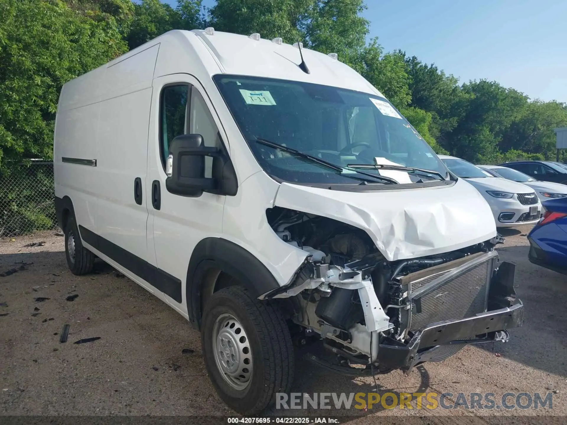 1 fotografías del automóvil dañado 3C6LRVDG1SE512763 RAM PROMASTER 2500 2025