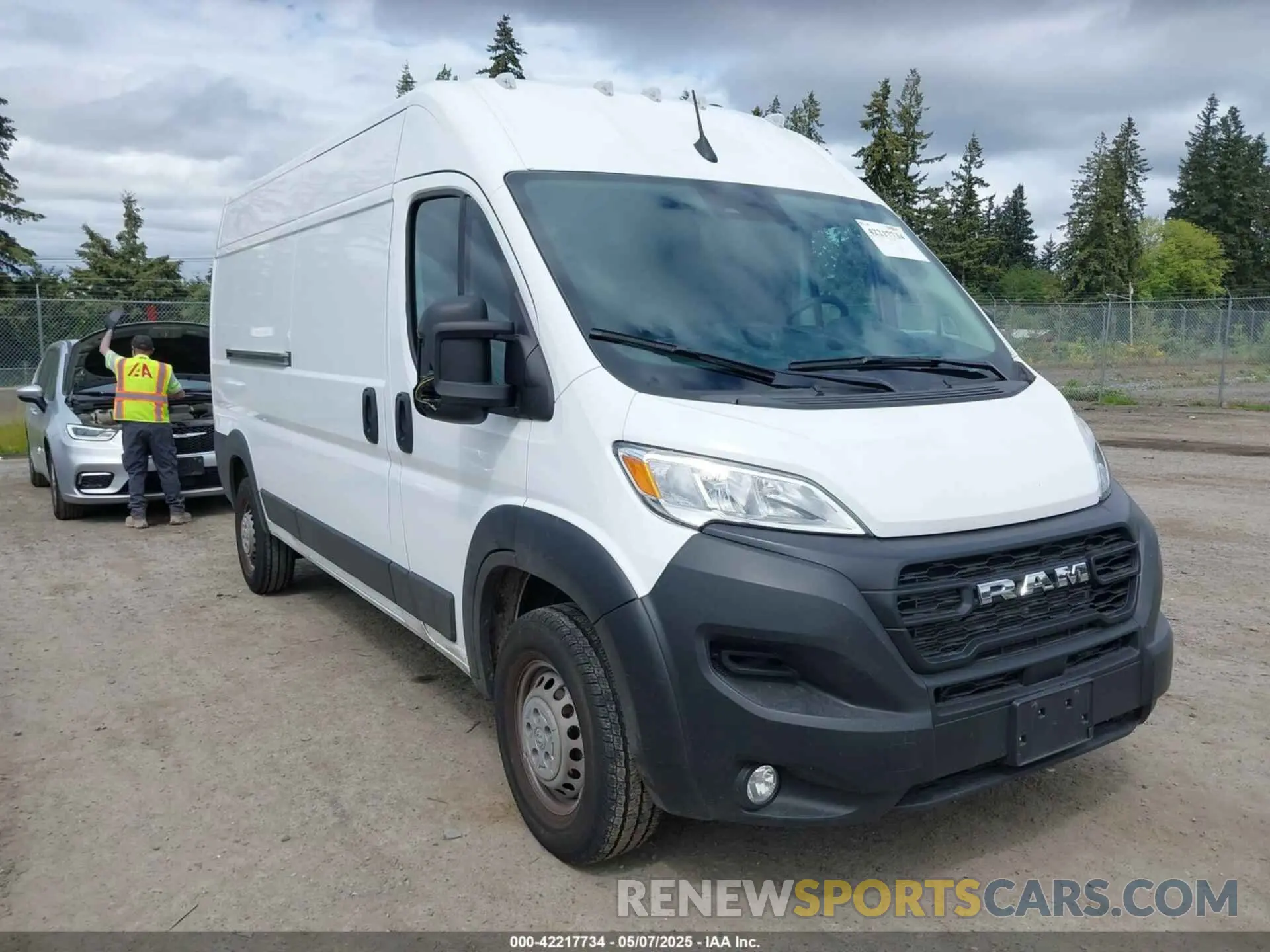 1 fotografías del automóvil dañado 3C6LRVDG5SE519375 RAM PROMASTER 2500 2025