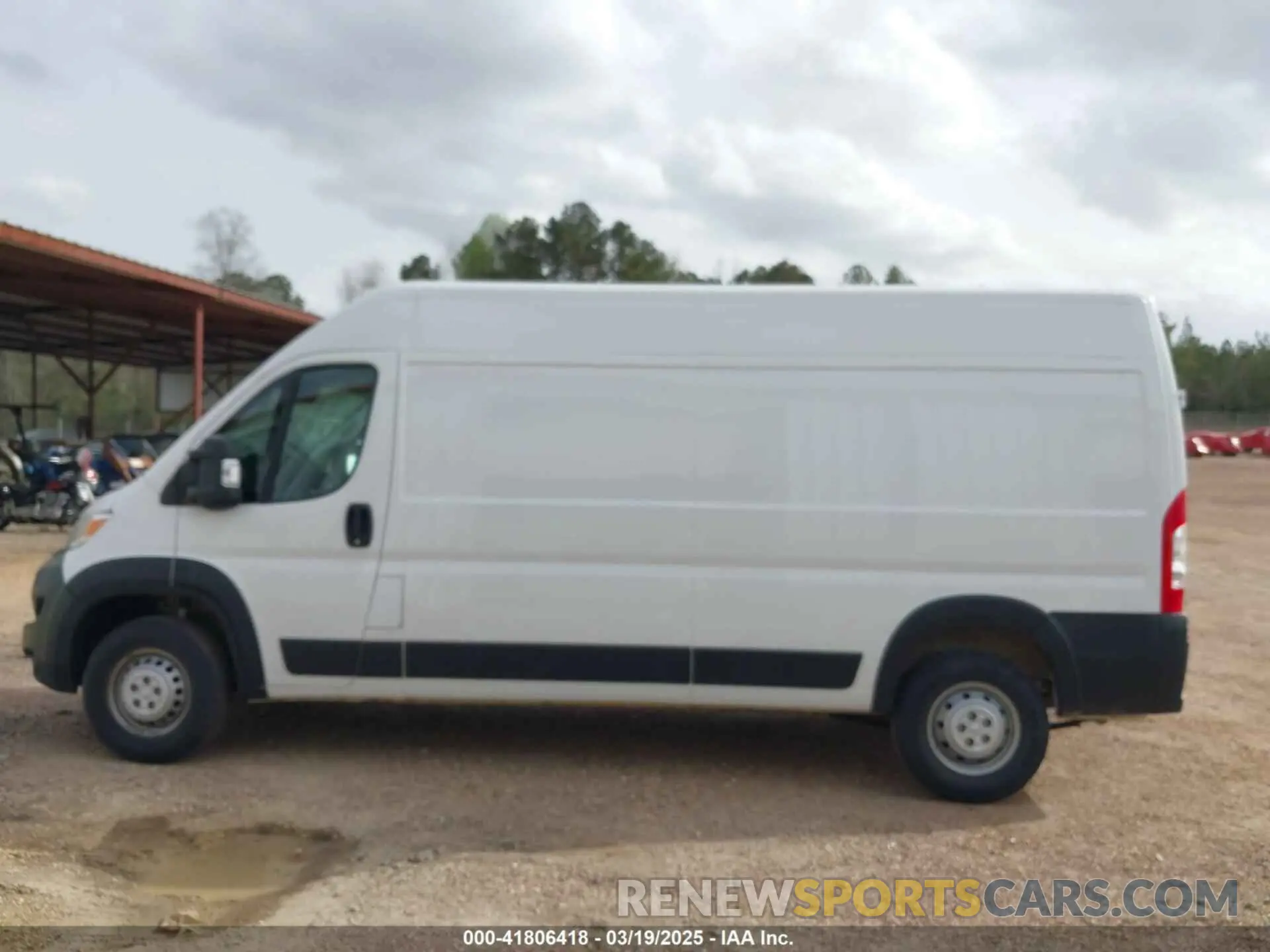 14 fotografías del automóvil dañado 3C6LRVDGXSE507545 RAM PROMASTER 2500 2025