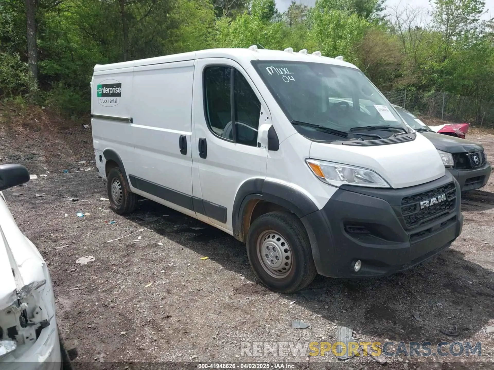 1 fotografías del automóvil dañado 3C6LRVVG2SE513404 RAM PROMASTER 2500 2025