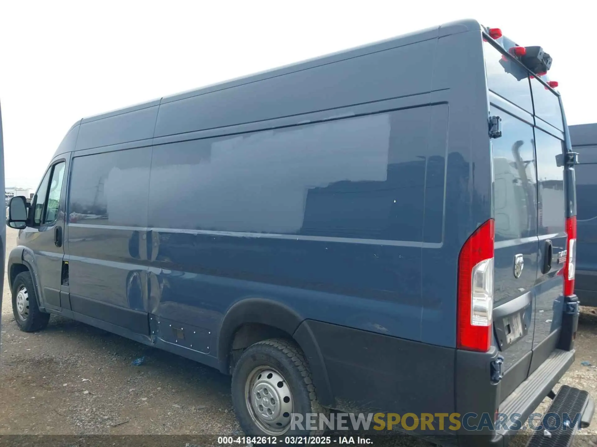 14 fotografías del automóvil dañado 3C6URVJG4KE564333 RAM PROMASTER 3500 2019