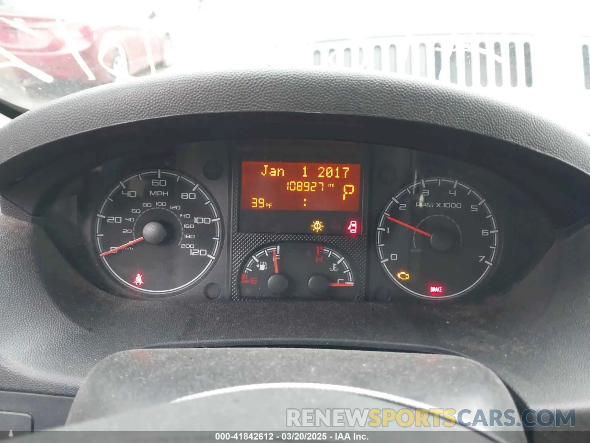 7 fotografías del automóvil dañado 3C6URVJG4KE564333 RAM PROMASTER 3500 2019